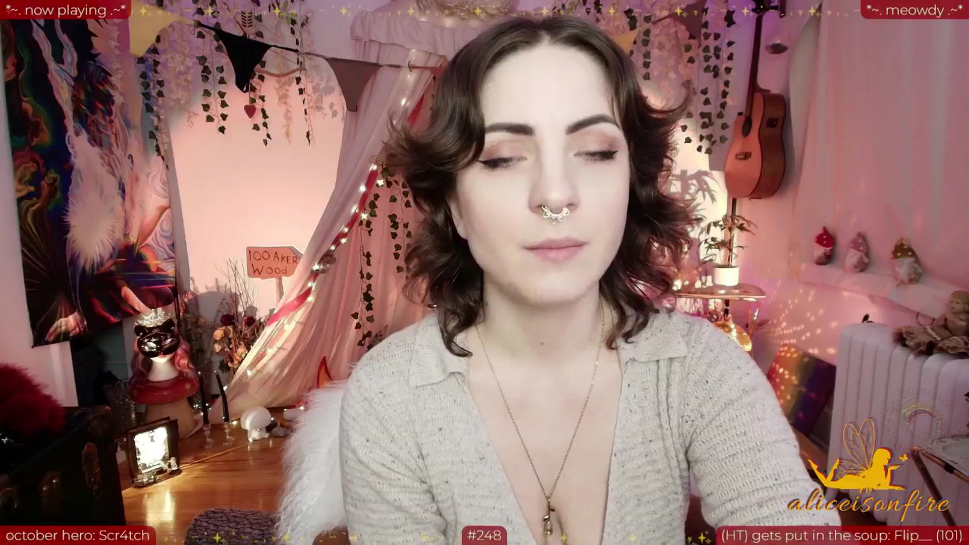 Gallery image thumbnail from aliceisonfire's myfreecams stream on, 10/15/2025, 06:23 image 17 of 20
