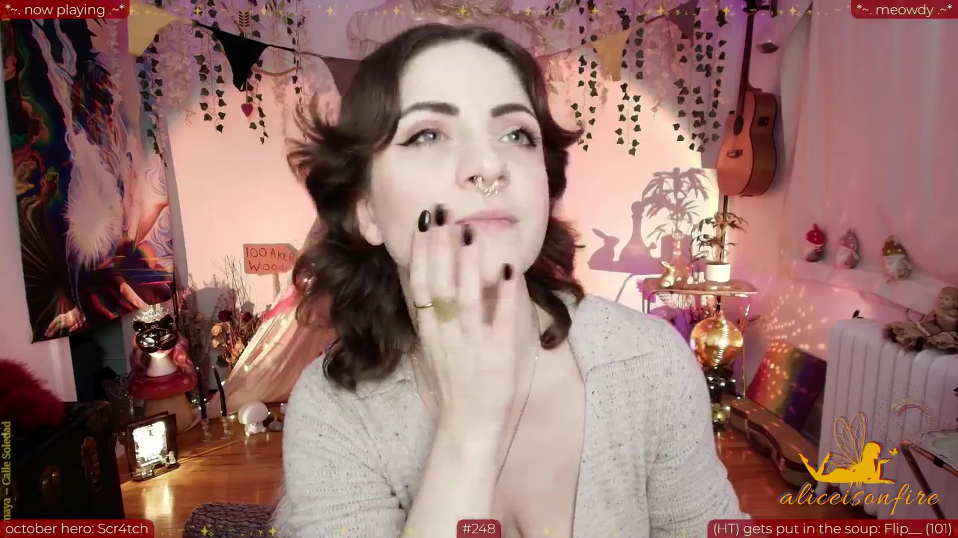 Gallery image thumbnail from aliceisonfire's myfreecams stream on, 10/15/2025, 06:23 image 13 of 20