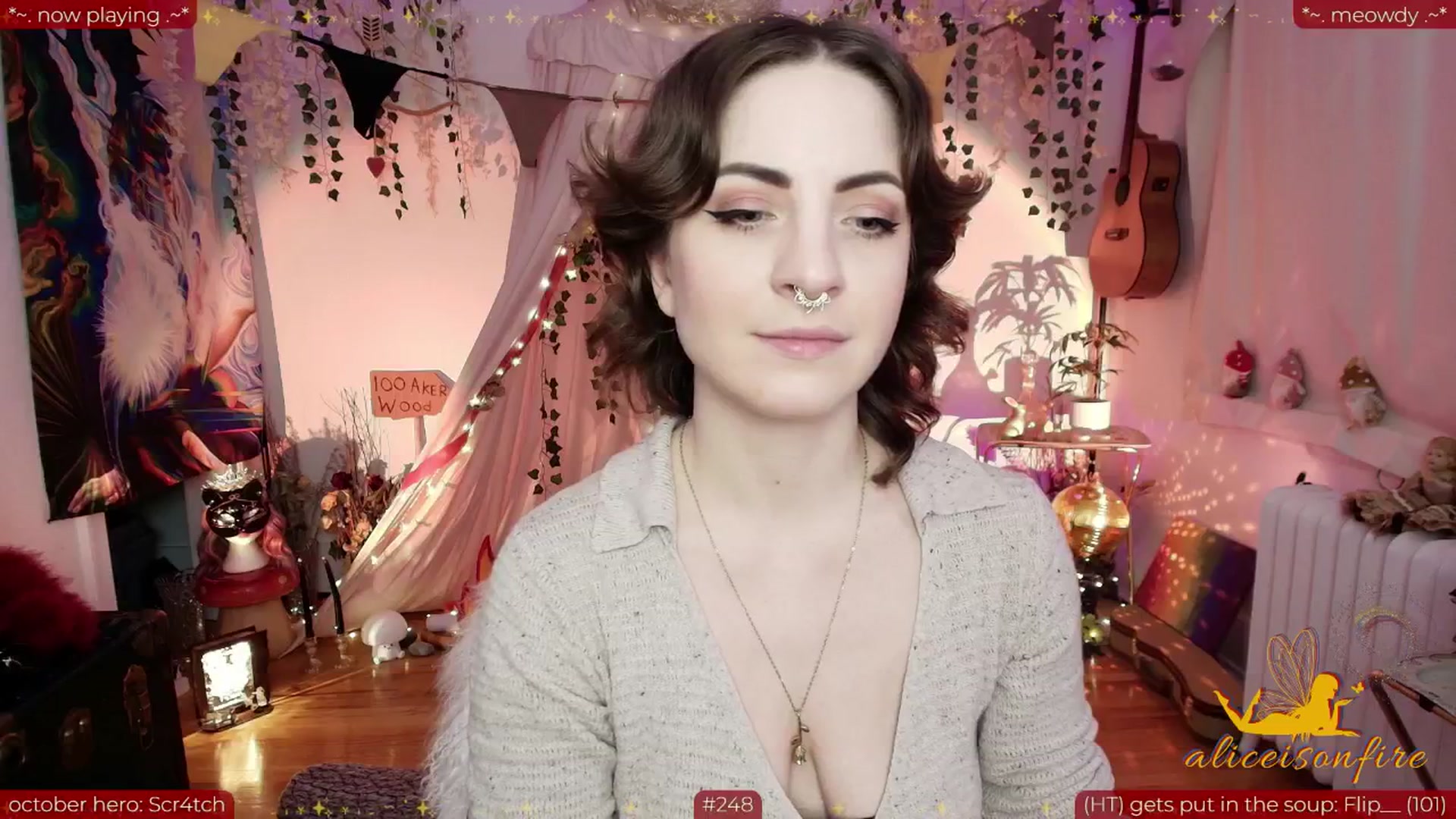 Gallery image thumbnail from aliceisonfire's myfreecams stream on, 10/15/2025, 06:23 image 15 of 20