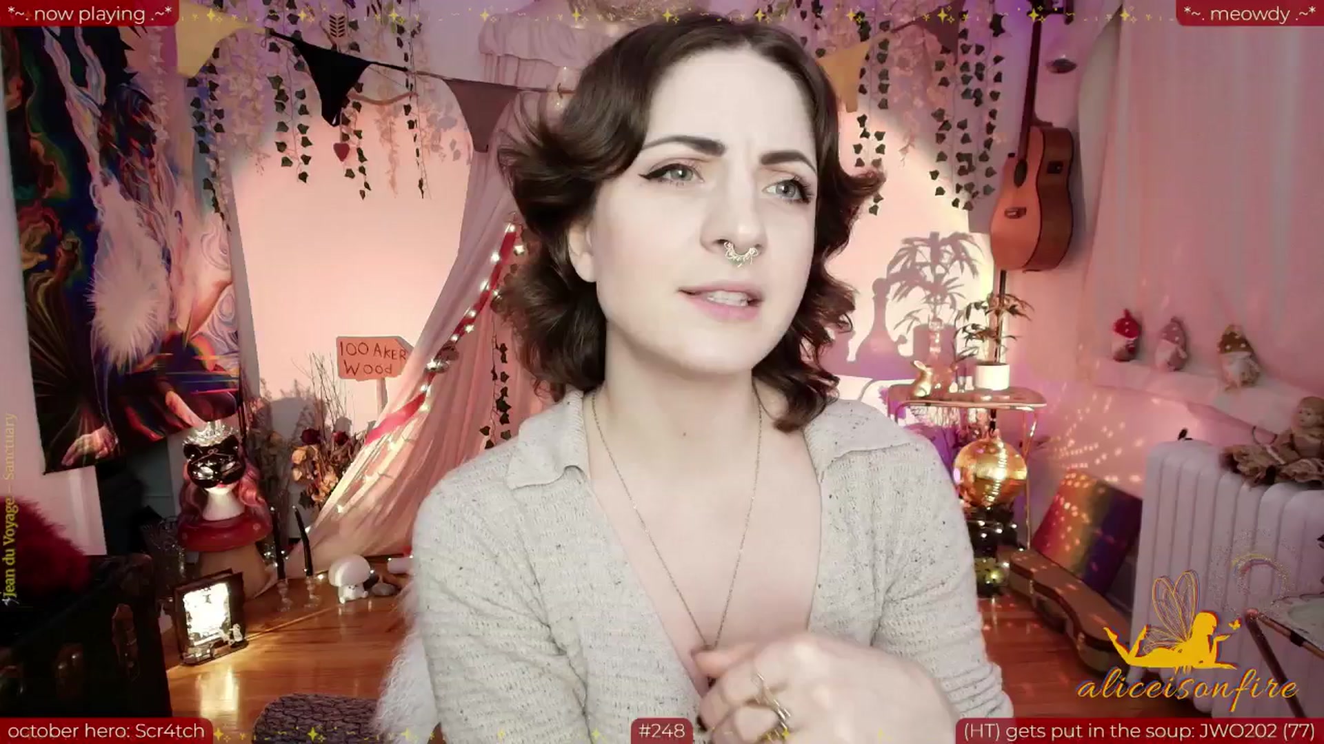 Gallery image thumbnail from aliceisonfire's myfreecams stream on, 10/15/2025, 06:23 image 4 of 20