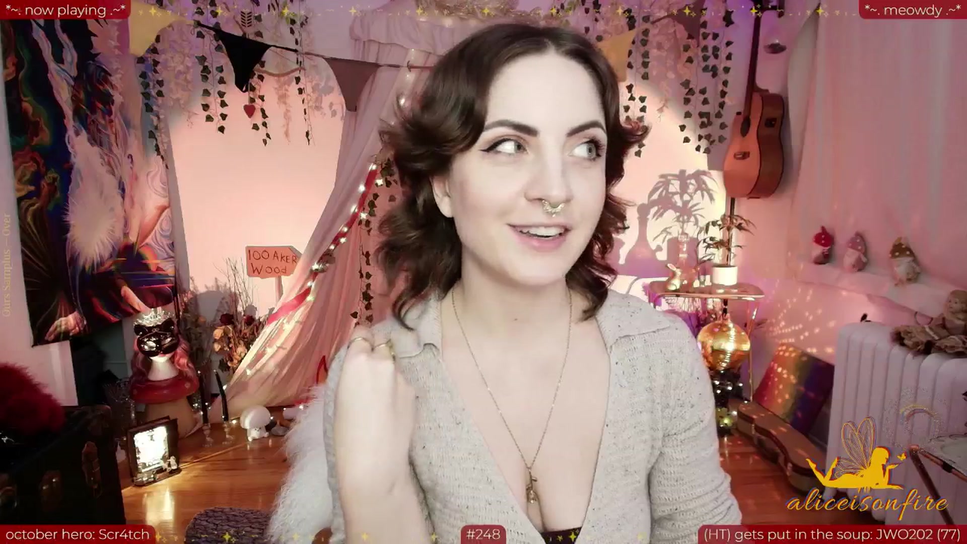 Gallery image thumbnail from aliceisonfire's myfreecams stream on, 10/15/2025, 06:23 image 8 of 20