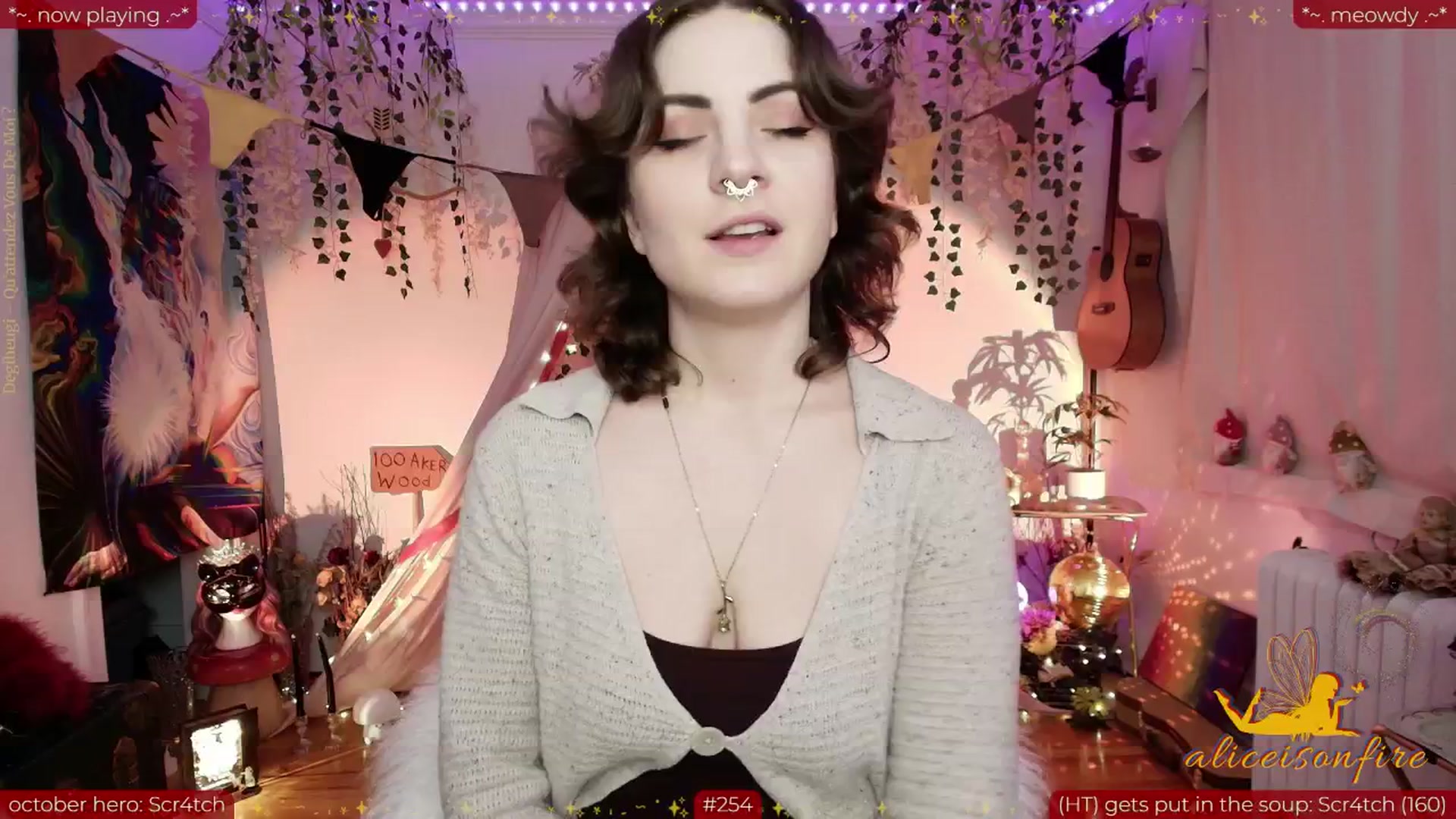 Gallery image thumbnail from aliceisonfire's myfreecams stream on, 10/15/2025, 10:44 image 5 of 20