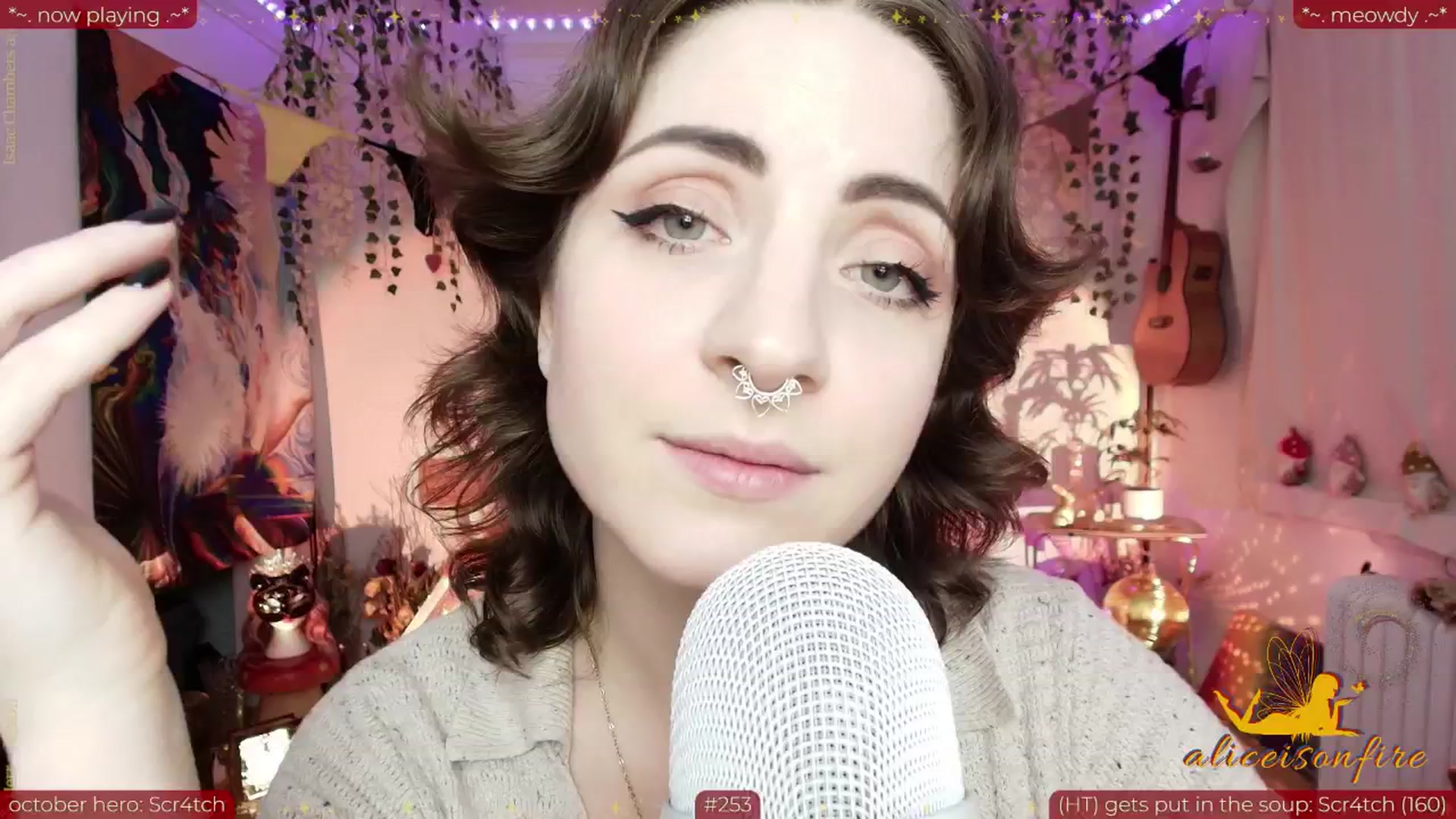 Gallery image thumbnail from aliceisonfire's myfreecams stream on, 10/15/2025, 10:44 image 1 of 20