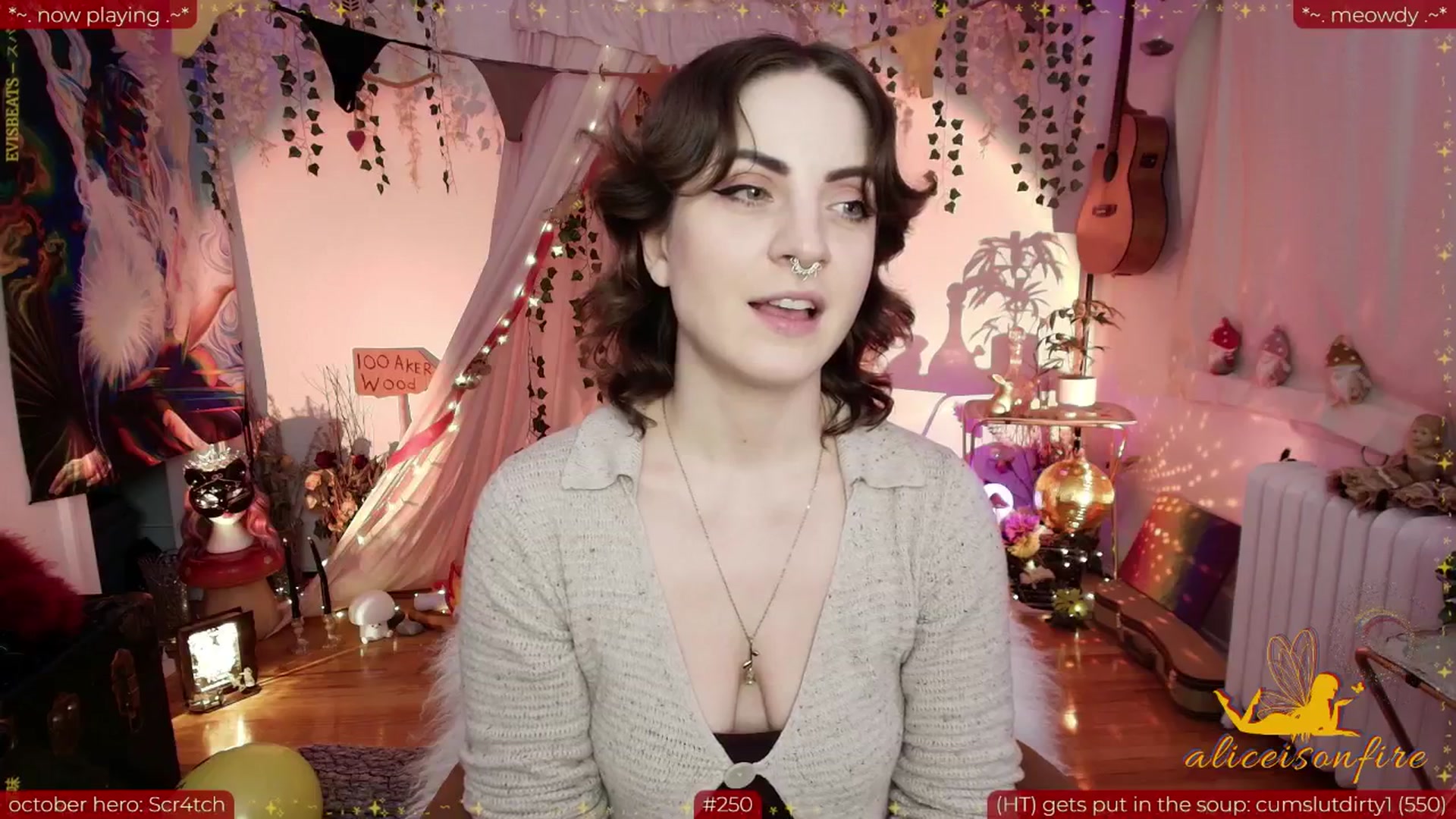 Gallery image thumbnail from aliceisonfire's myfreecams stream on, 10/15/2025, 10:44 image 16 of 20