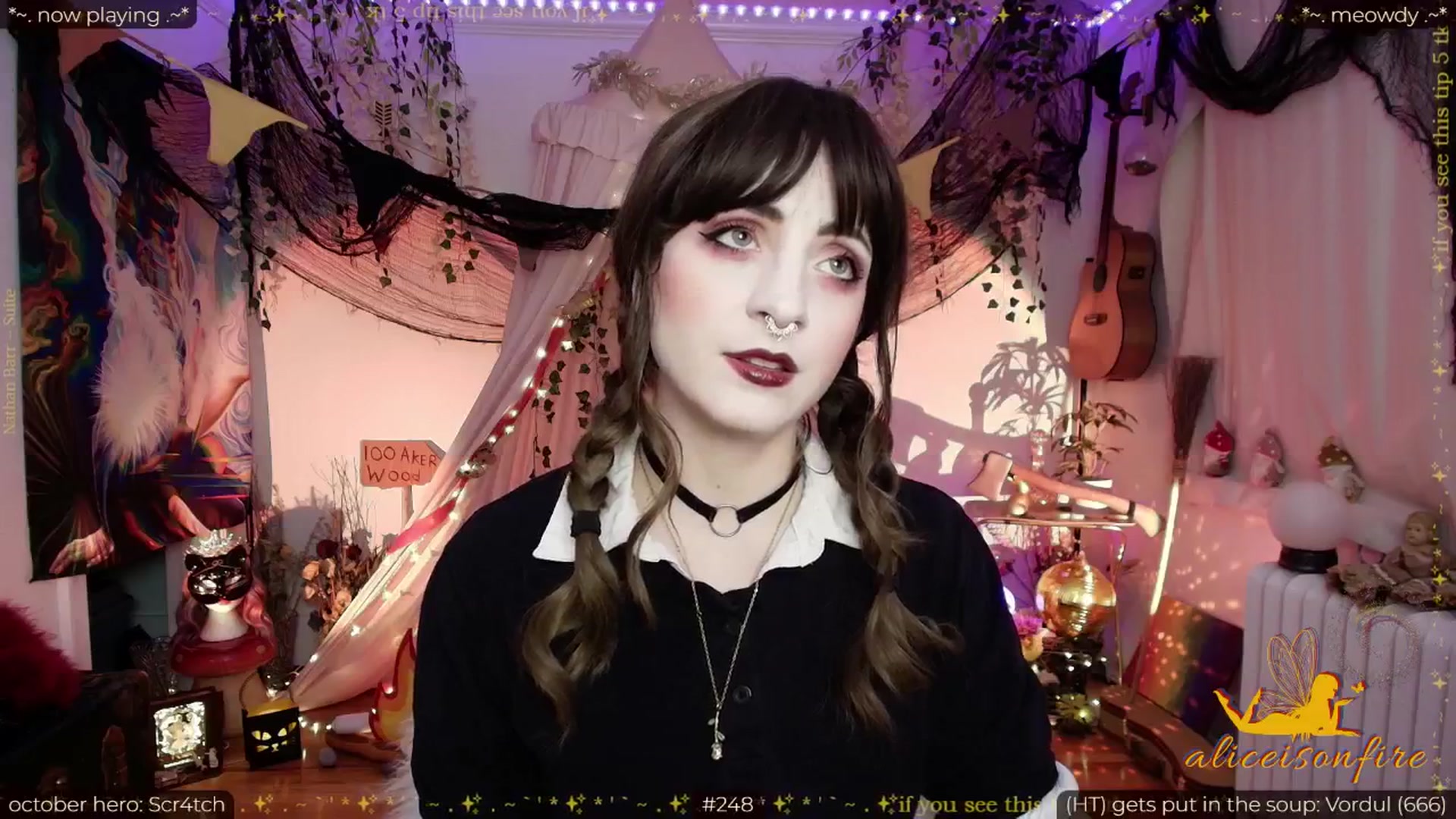 Gallery image thumbnail from aliceisonfire's myfreecams stream on, 10/16/2025, 10:15 image 10 of 20