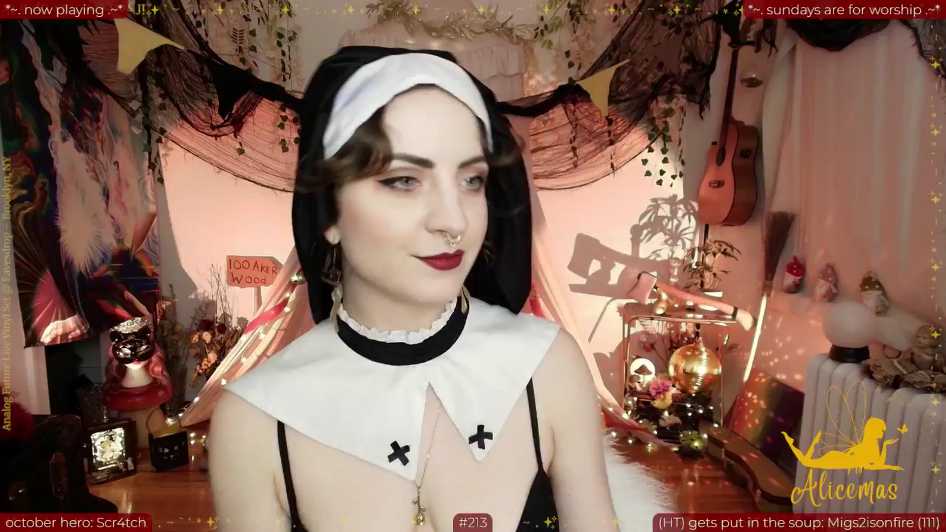 Gallery image thumbnail from aliceisonfire's myfreecams stream on, 10/20/2025, 09:00 image 10 of 20