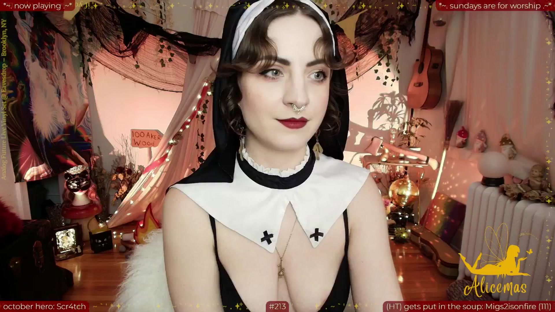 Gallery image thumbnail from aliceisonfire's myfreecams stream on, 10/20/2025, 09:00 image 4 of 20
