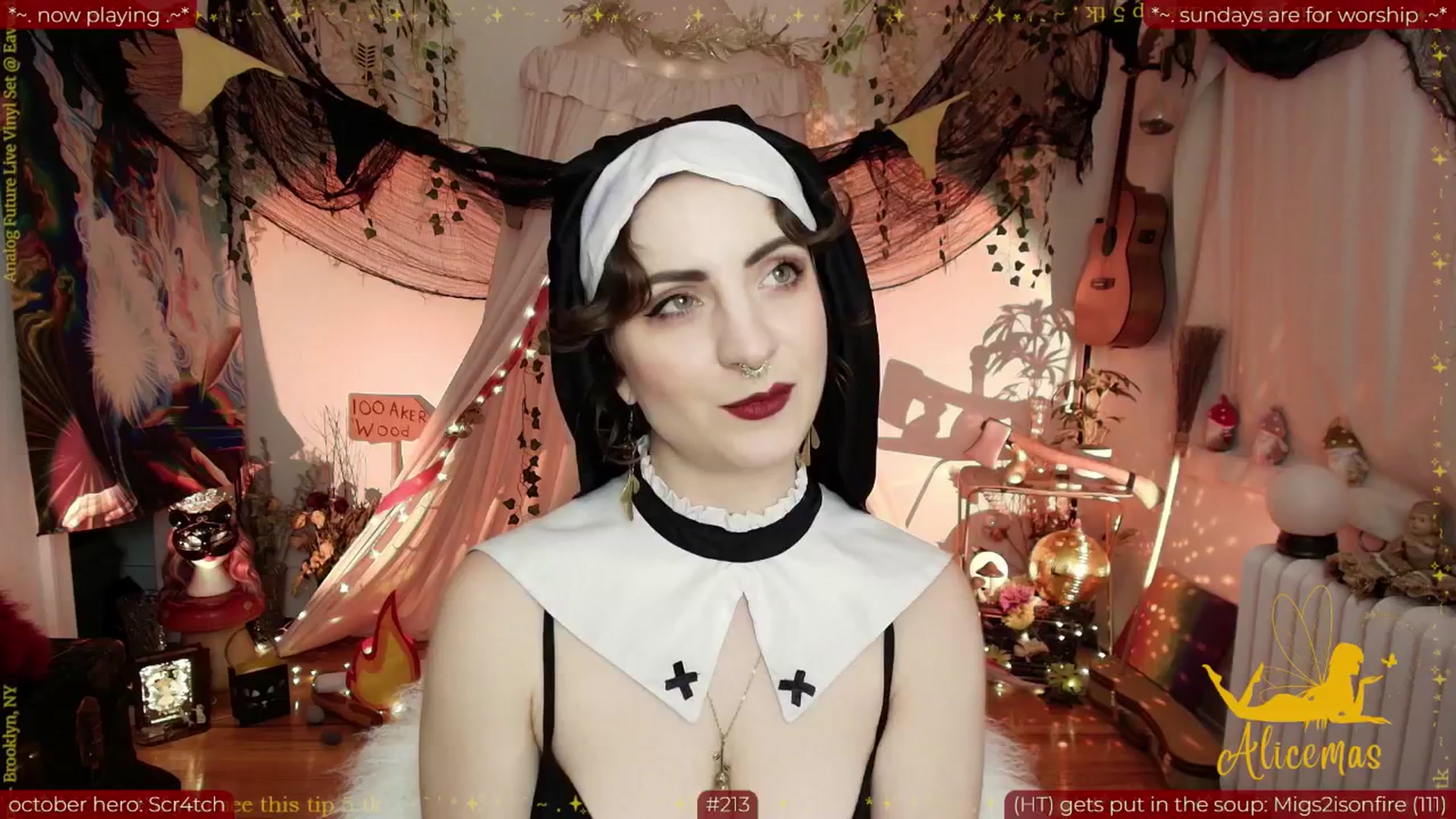 Gallery image thumbnail from aliceisonfire's myfreecams stream on, 10/20/2025, 09:00 image 11 of 20