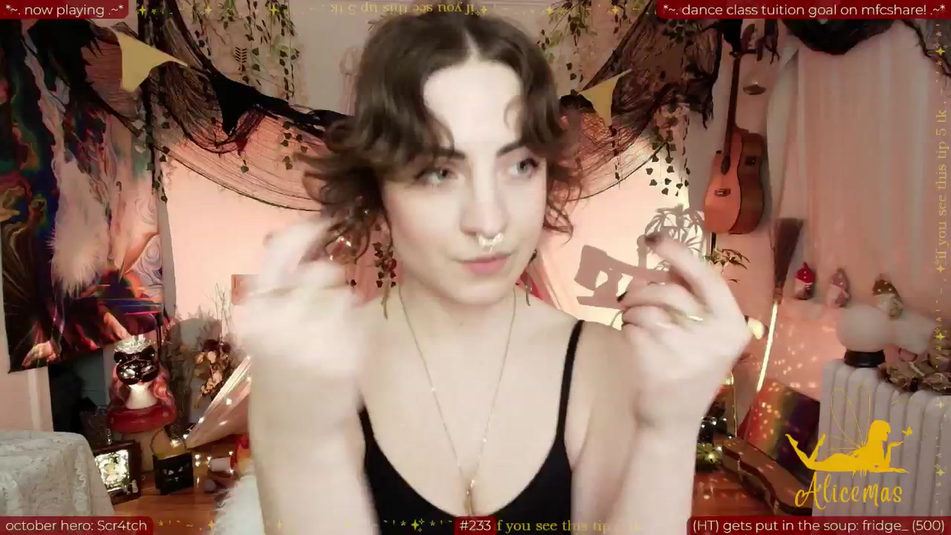 Gallery image thumbnail from aliceisonfire's myfreecams stream on, 10/22/2025, 07:19 image 7 of 20