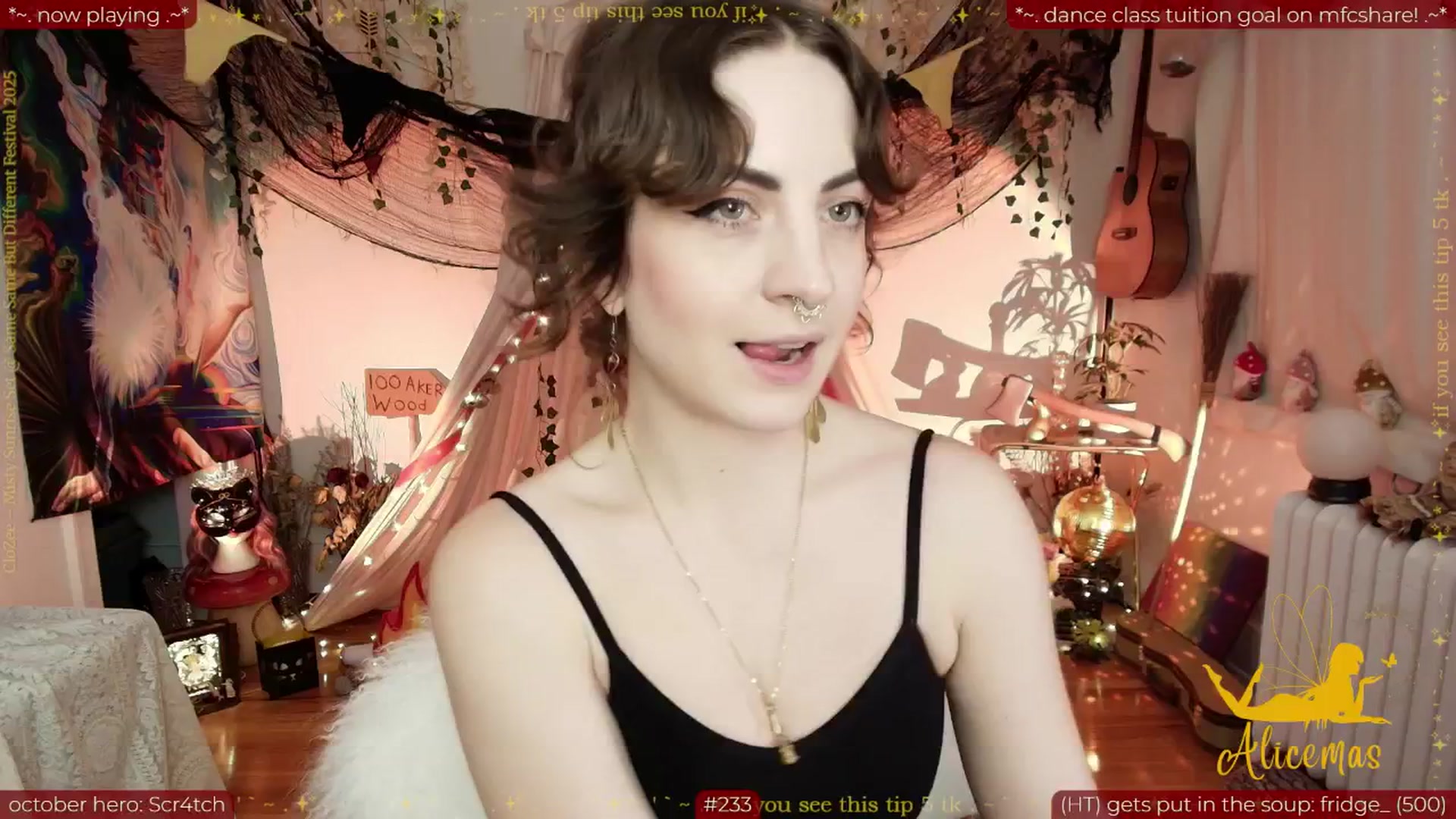 Gallery image thumbnail from aliceisonfire's myfreecams stream on, 10/22/2025, 07:19 image 9 of 20