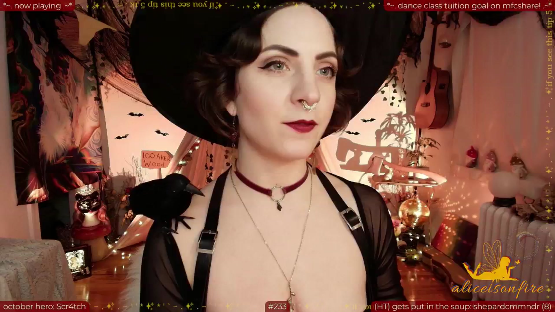 Gallery image thumbnail from aliceisonfire's myfreecams stream on, 10/23/2025, 09:46 image 2 of 20