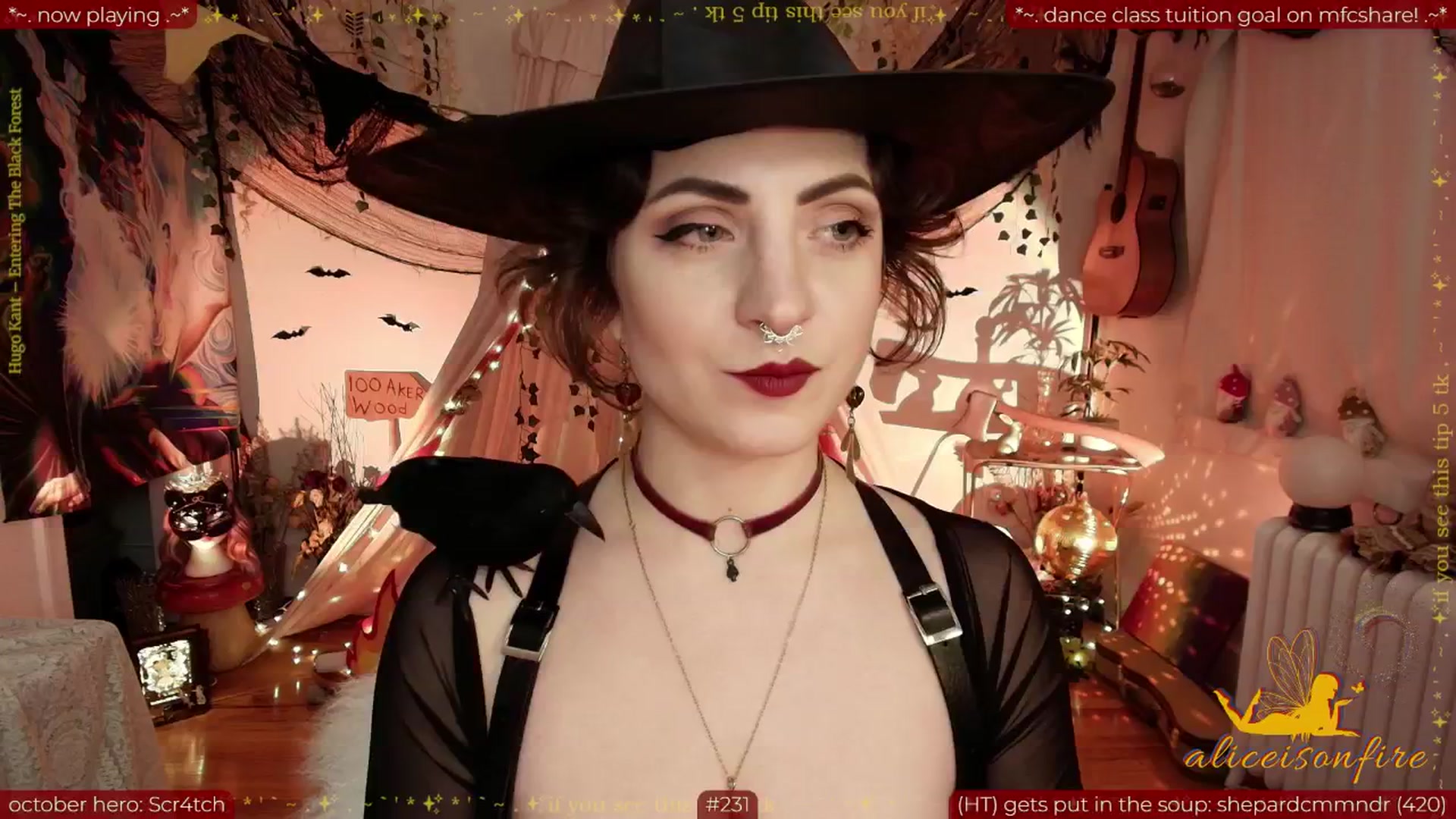 Gallery image thumbnail from aliceisonfire's myfreecams stream on, 10/23/2025, 09:46 image 6 of 20