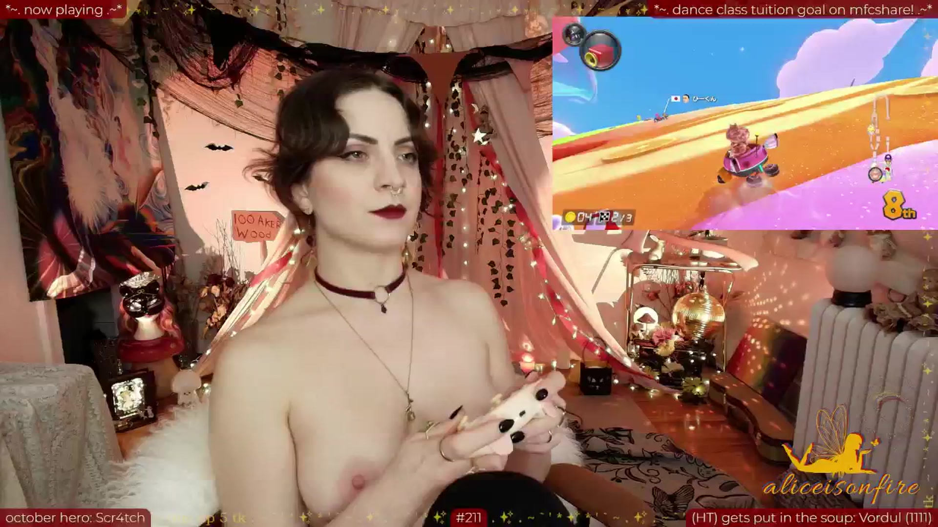 Gallery image thumbnail from aliceisonfire's myfreecams stream on, 10/25/2025, 10:04 image 5 of 20