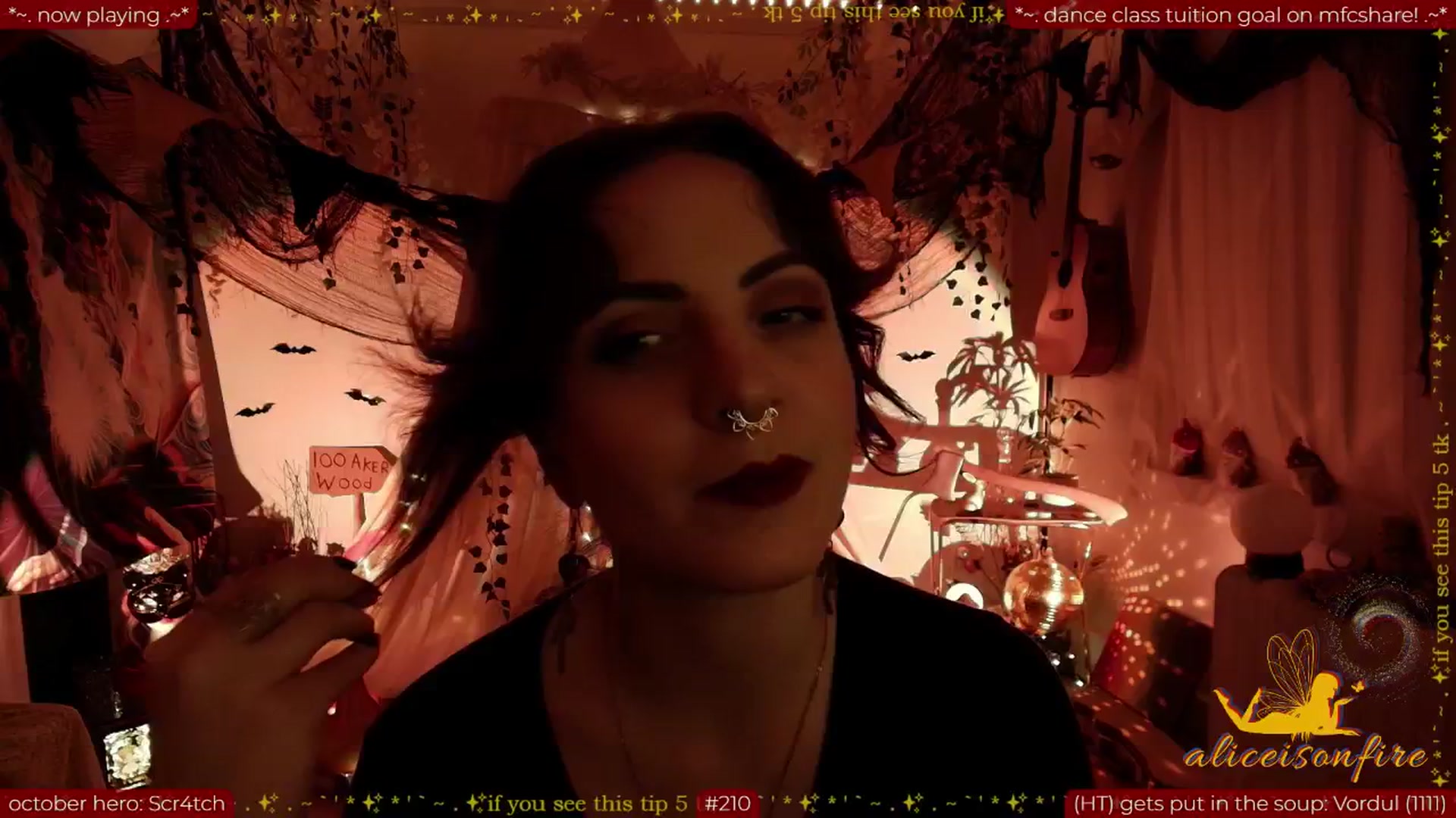 Gallery image thumbnail from aliceisonfire's myfreecams stream on, 10/25/2025, 13:03 image 9 of 20