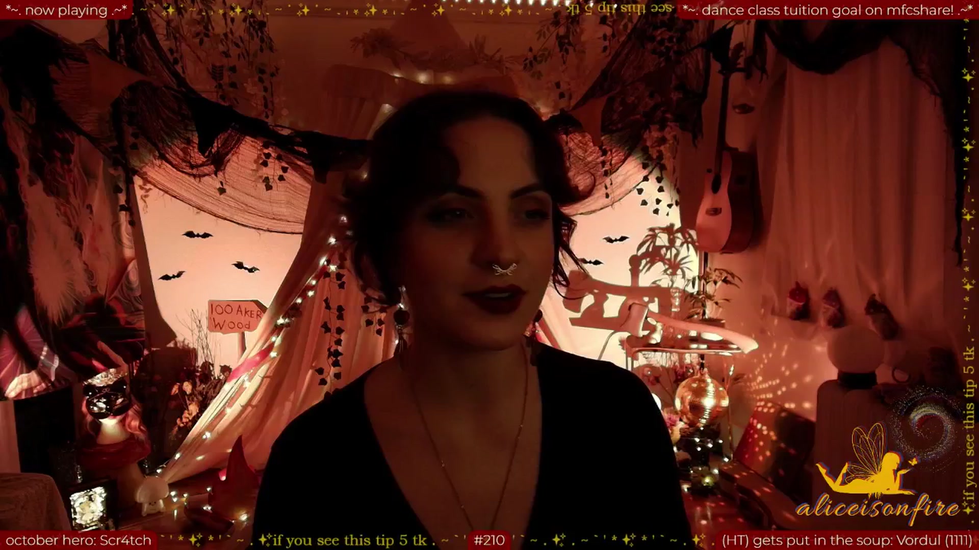 Gallery image thumbnail from aliceisonfire's myfreecams stream on, 10/25/2025, 13:03 image 8 of 20