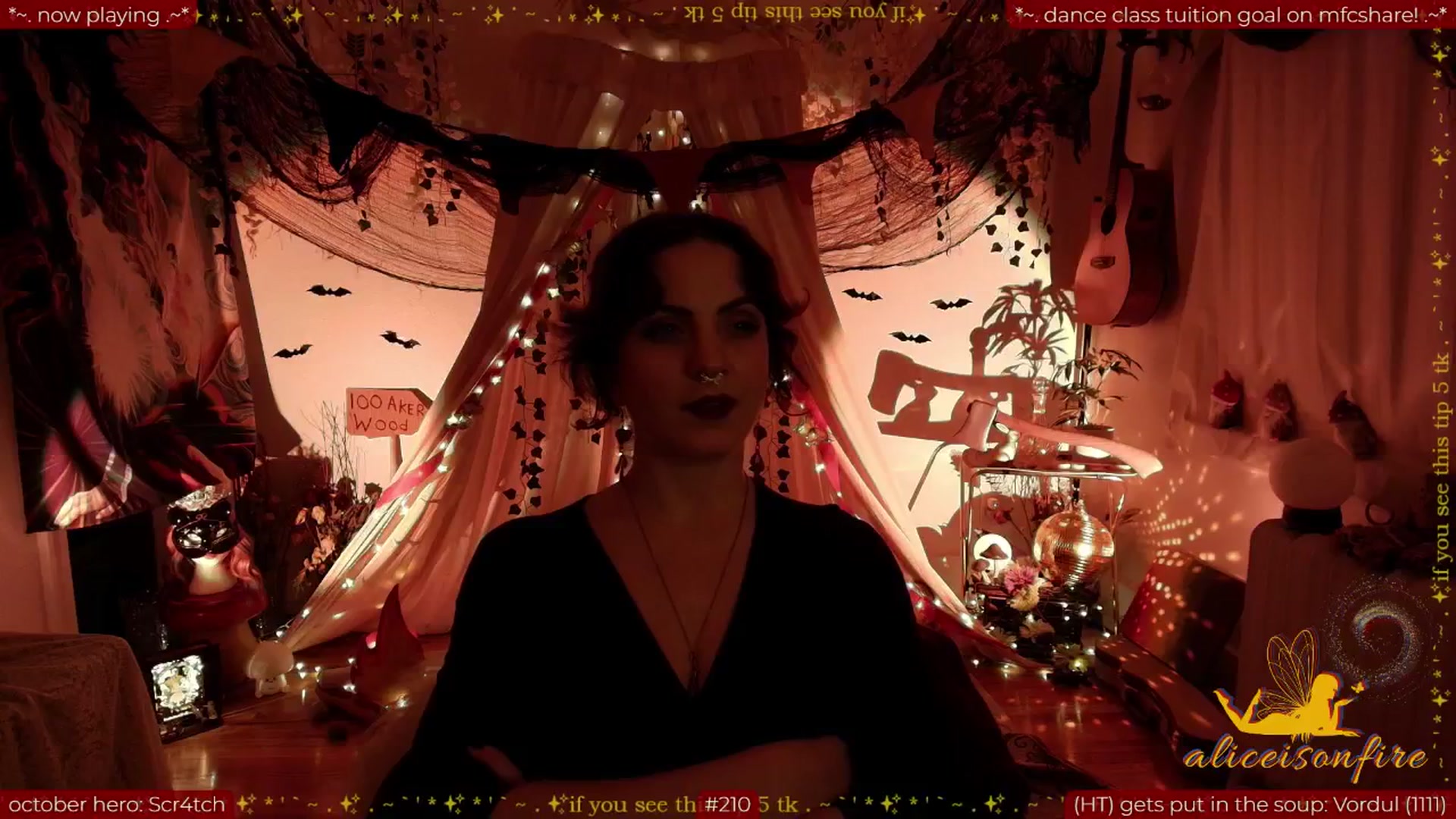 Gallery image thumbnail from aliceisonfire's myfreecams stream on, 10/25/2025, 13:03 image 10 of 20