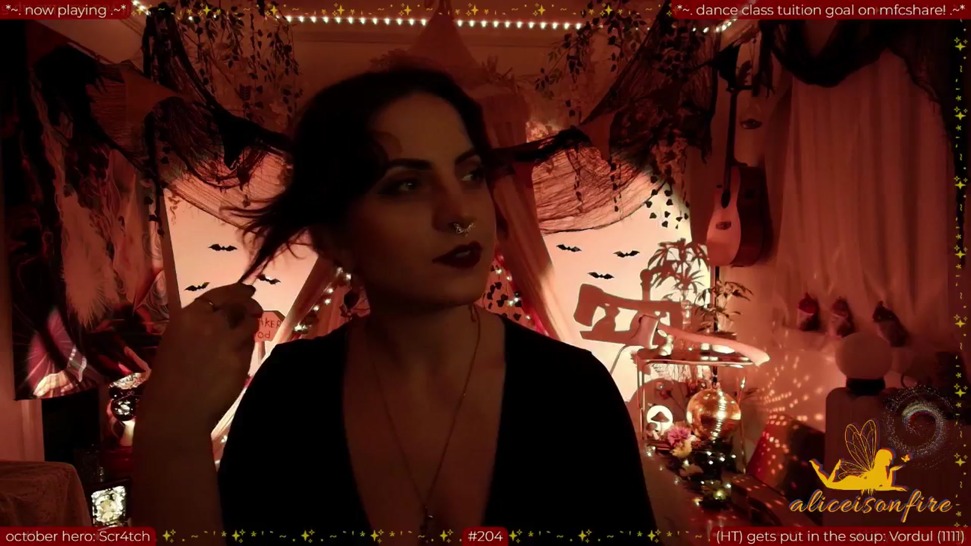 Gallery image thumbnail from aliceisonfire's myfreecams stream on, 10/25/2025, 13:03 image 19 of 20