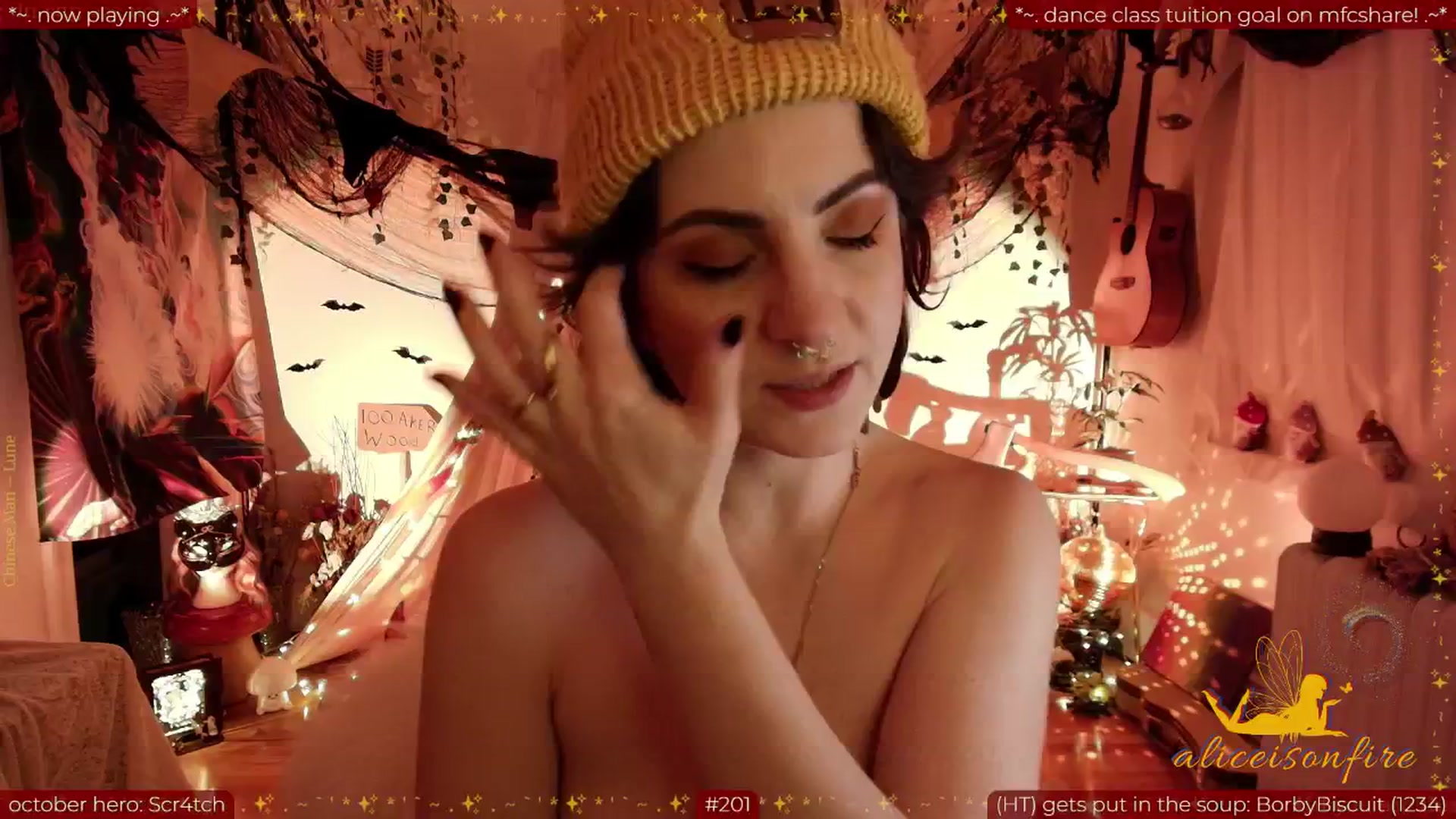 Gallery image thumbnail from aliceisonfire's myfreecams stream on, 10/27/2025, 11:06 image 20 of 20