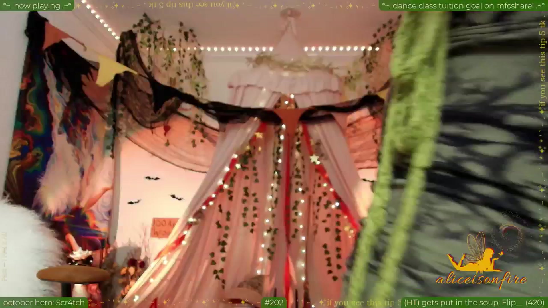 Gallery image thumbnail from aliceisonfire's myfreecams stream on, 10/30/2025, 09:44 image 6 of 20