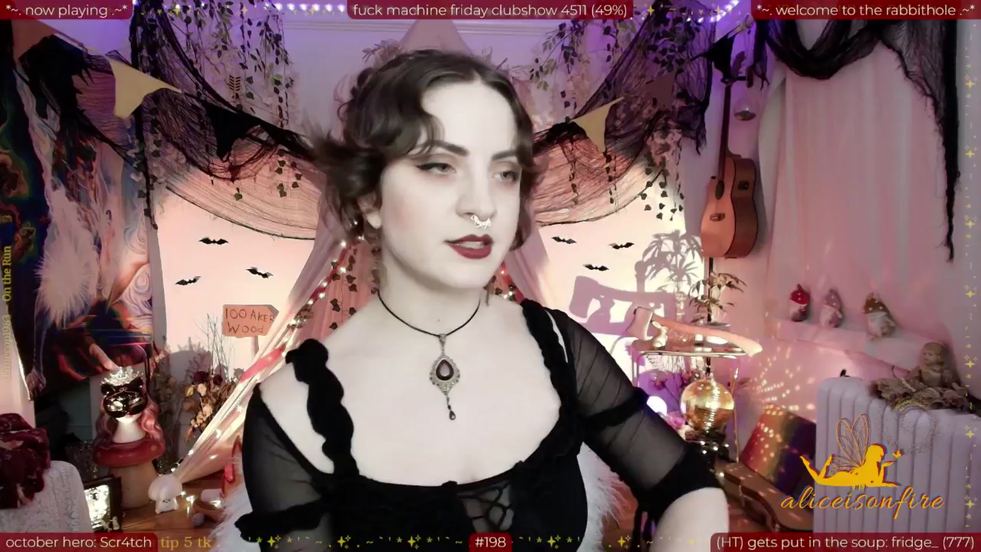 Gallery image thumbnail from aliceisonfire's myfreecams stream on, 11/01/2025, 08:25 image 6 of 20