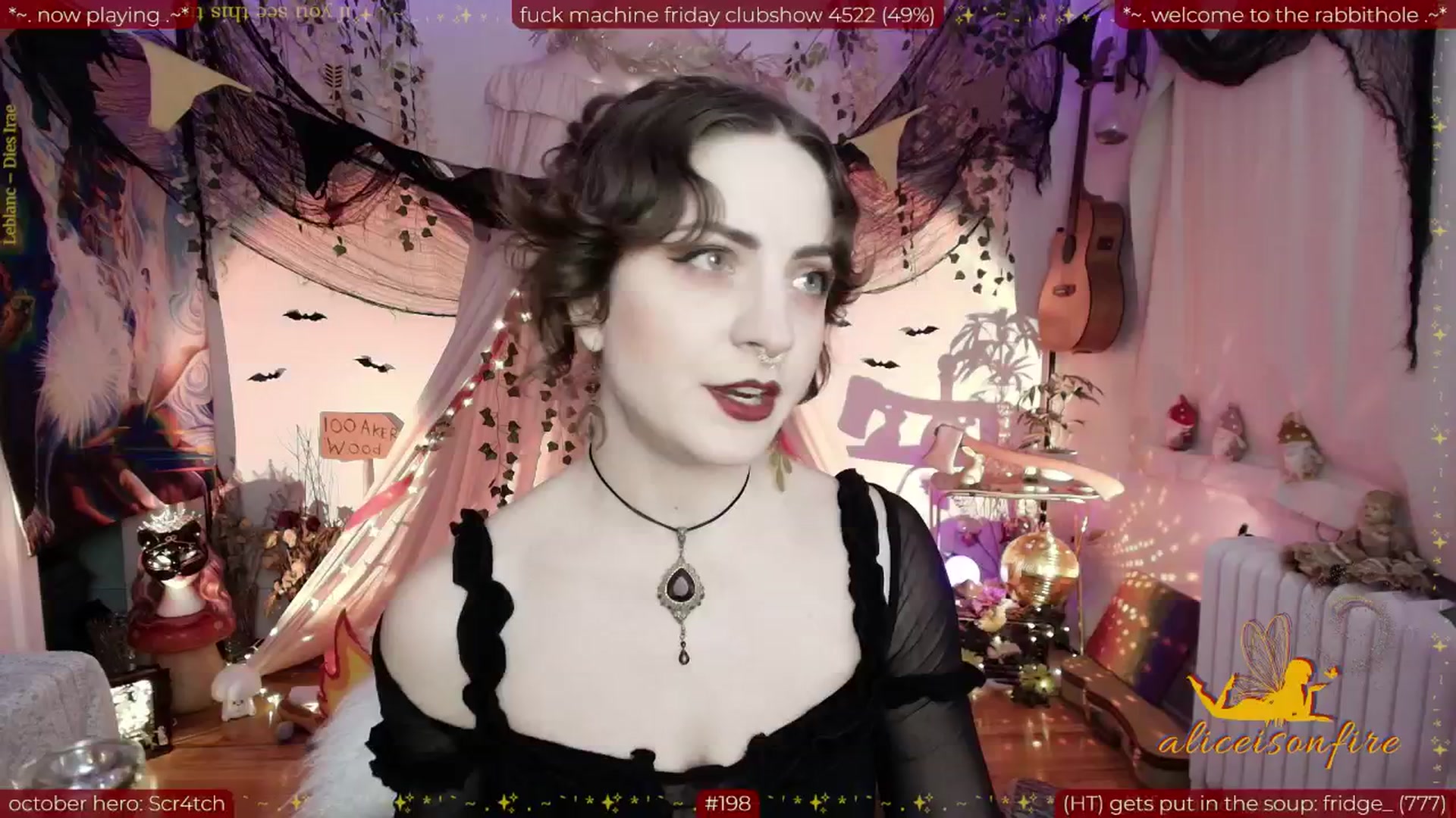 Gallery image thumbnail from aliceisonfire's myfreecams stream on, 11/01/2025, 08:25 image 5 of 20