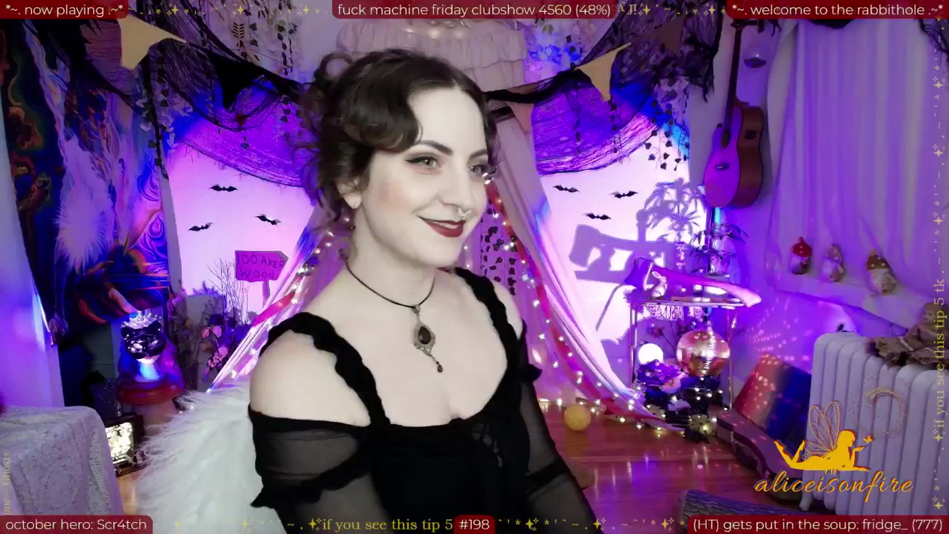 Gallery image thumbnail from aliceisonfire's myfreecams stream on, 11/01/2025, 08:25 image 2 of 20
