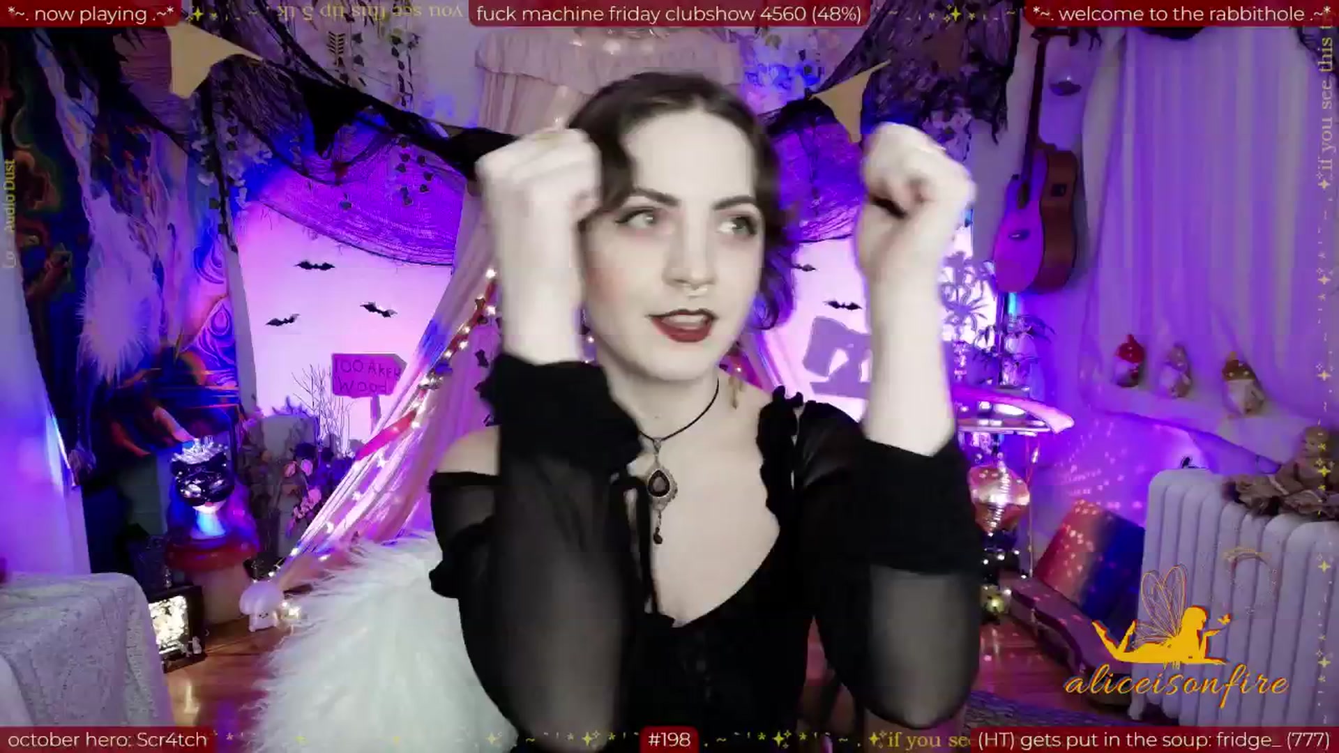 Gallery image thumbnail from aliceisonfire's myfreecams stream on, 11/01/2025, 08:25 image 3 of 20