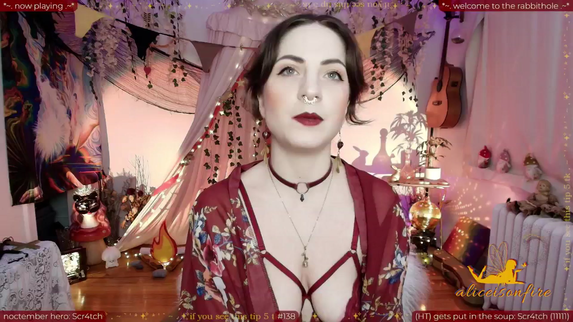 Gallery image thumbnail from aliceisonfire's myfreecams stream on, 11/05/2025, 08:32 image 6 of 20