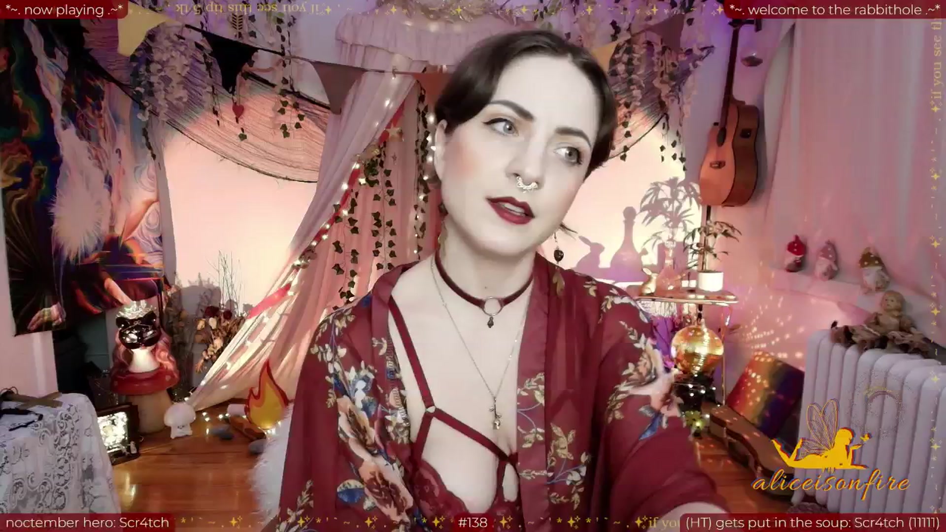 Gallery image thumbnail from aliceisonfire's myfreecams stream on, 11/05/2025, 08:32 image 8 of 20