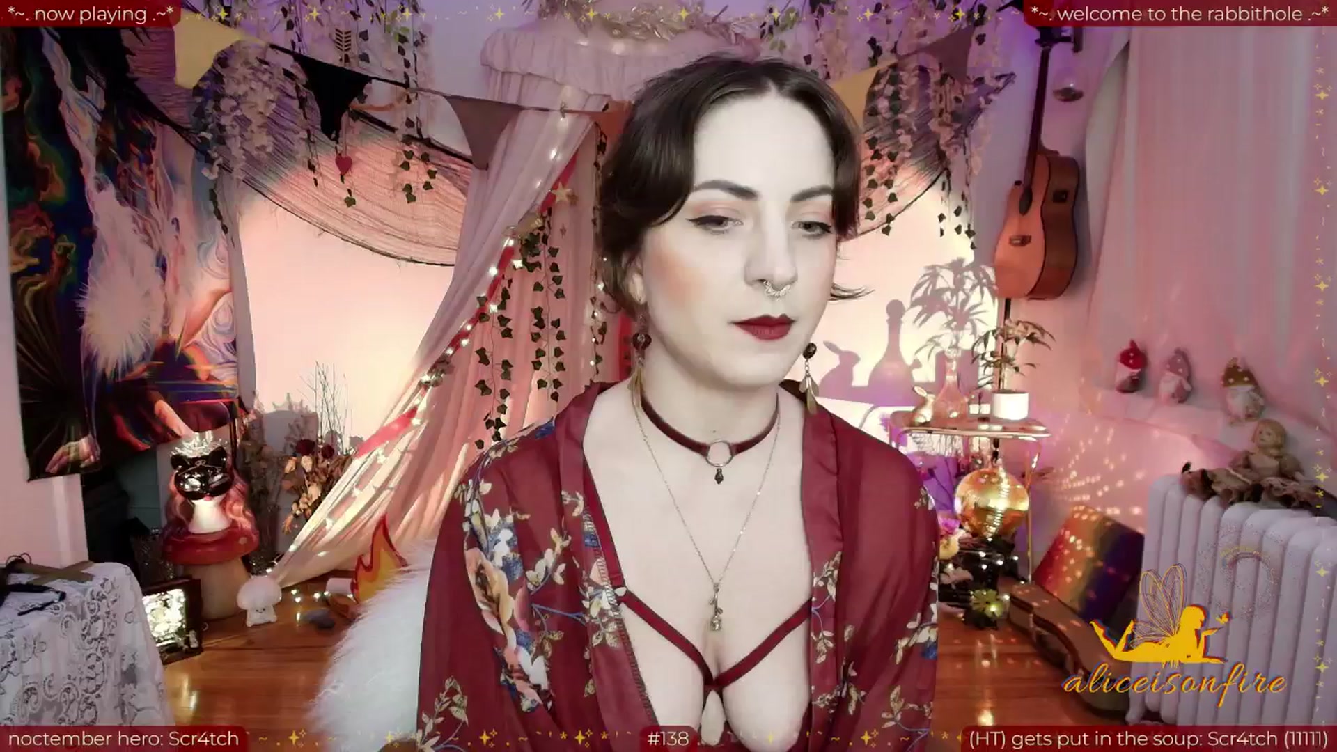 Gallery image thumbnail from aliceisonfire's myfreecams stream on, 11/05/2025, 08:32 image 7 of 20