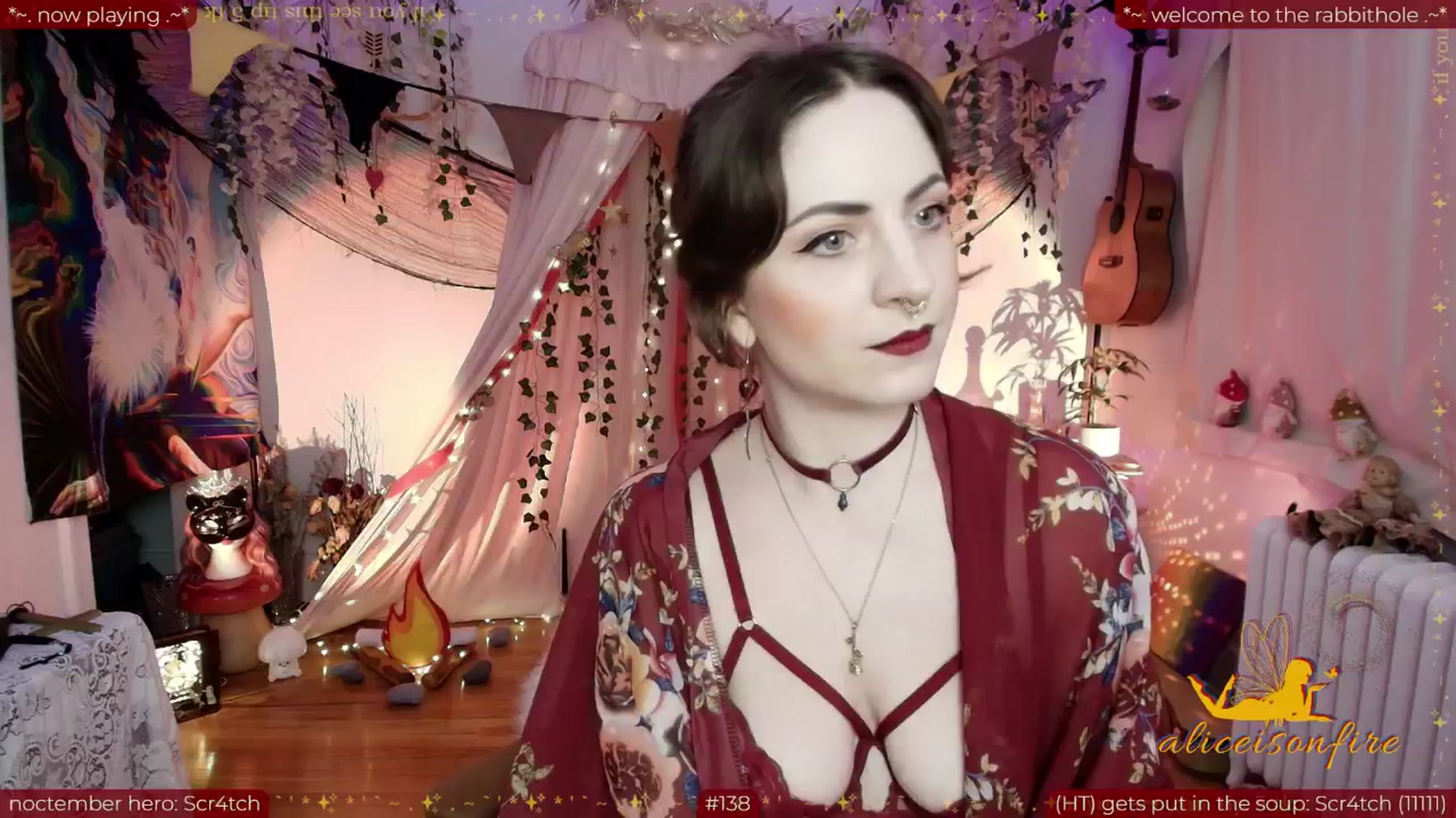 Gallery image thumbnail from aliceisonfire's myfreecams stream on, 11/05/2025, 08:32 image 5 of 20