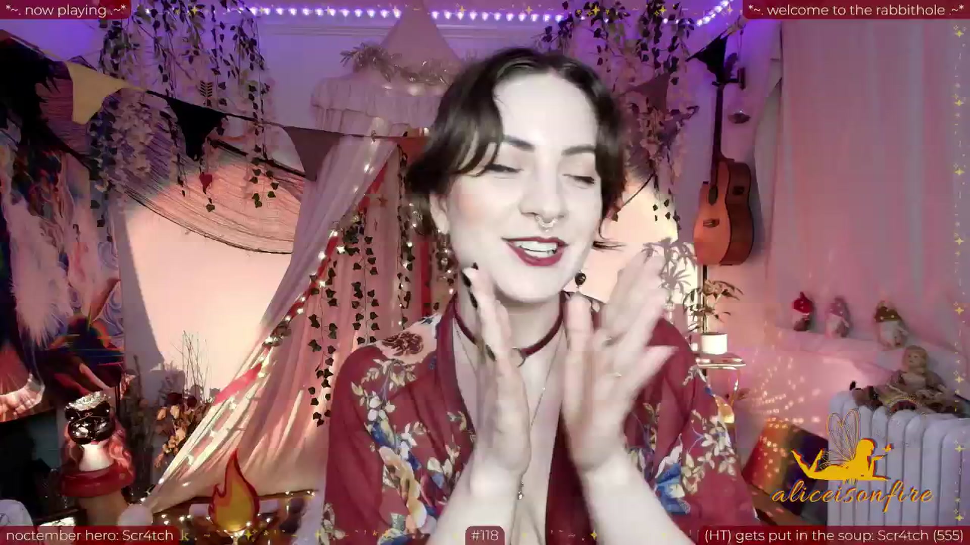 Gallery image thumbnail from aliceisonfire's myfreecams stream on, 11/05/2025, 11:15 image 18 of 20