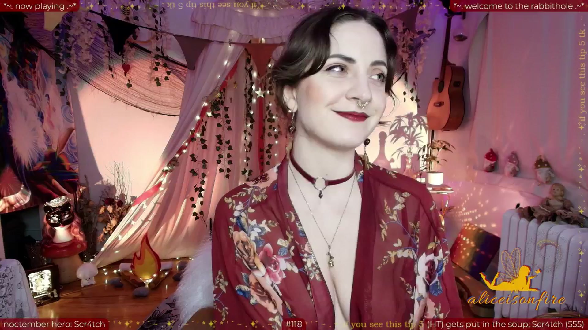 Gallery image thumbnail from aliceisonfire's myfreecams stream on, 11/05/2025, 11:15 image 20 of 20