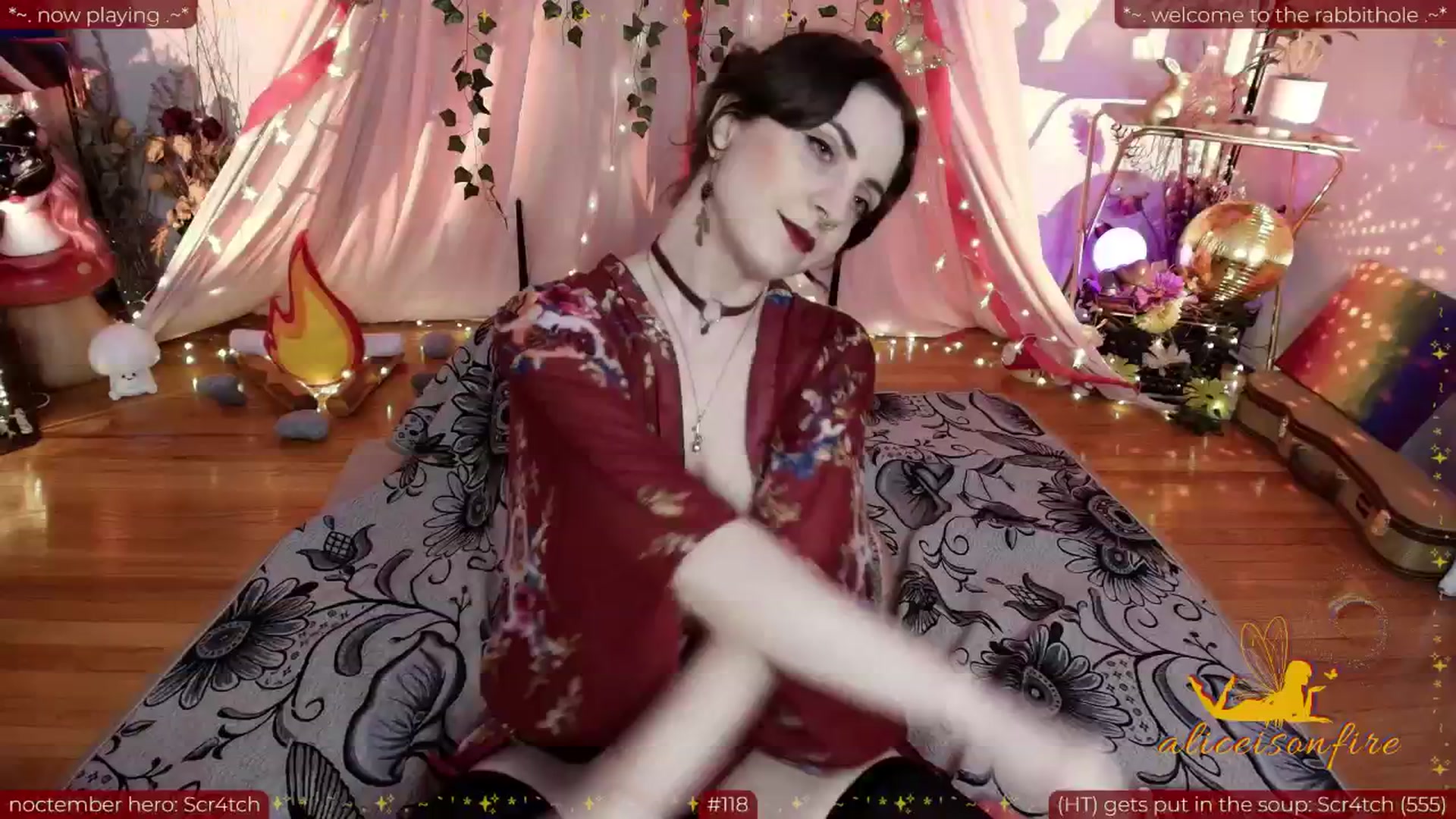 Gallery image thumbnail from aliceisonfire's myfreecams stream on, 11/05/2025, 11:15 image 4 of 20