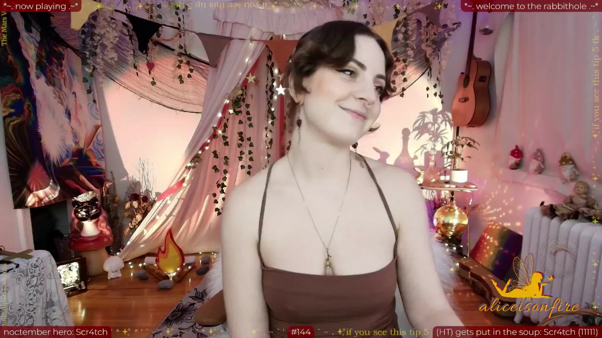 Gallery image thumbnail from aliceisonfire's myfreecams stream on, 11/06/2025, 08:42 image 6 of 20
