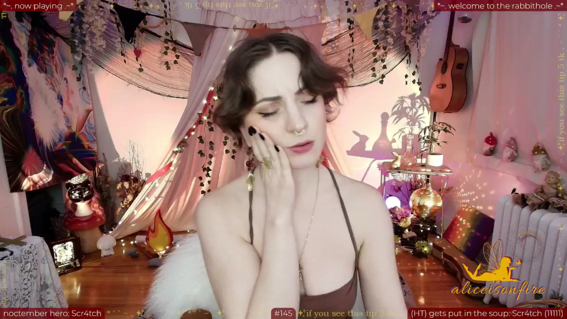 Gallery image thumbnail from aliceisonfire's myfreecams stream on, 11/06/2025, 08:42 image 11 of 20