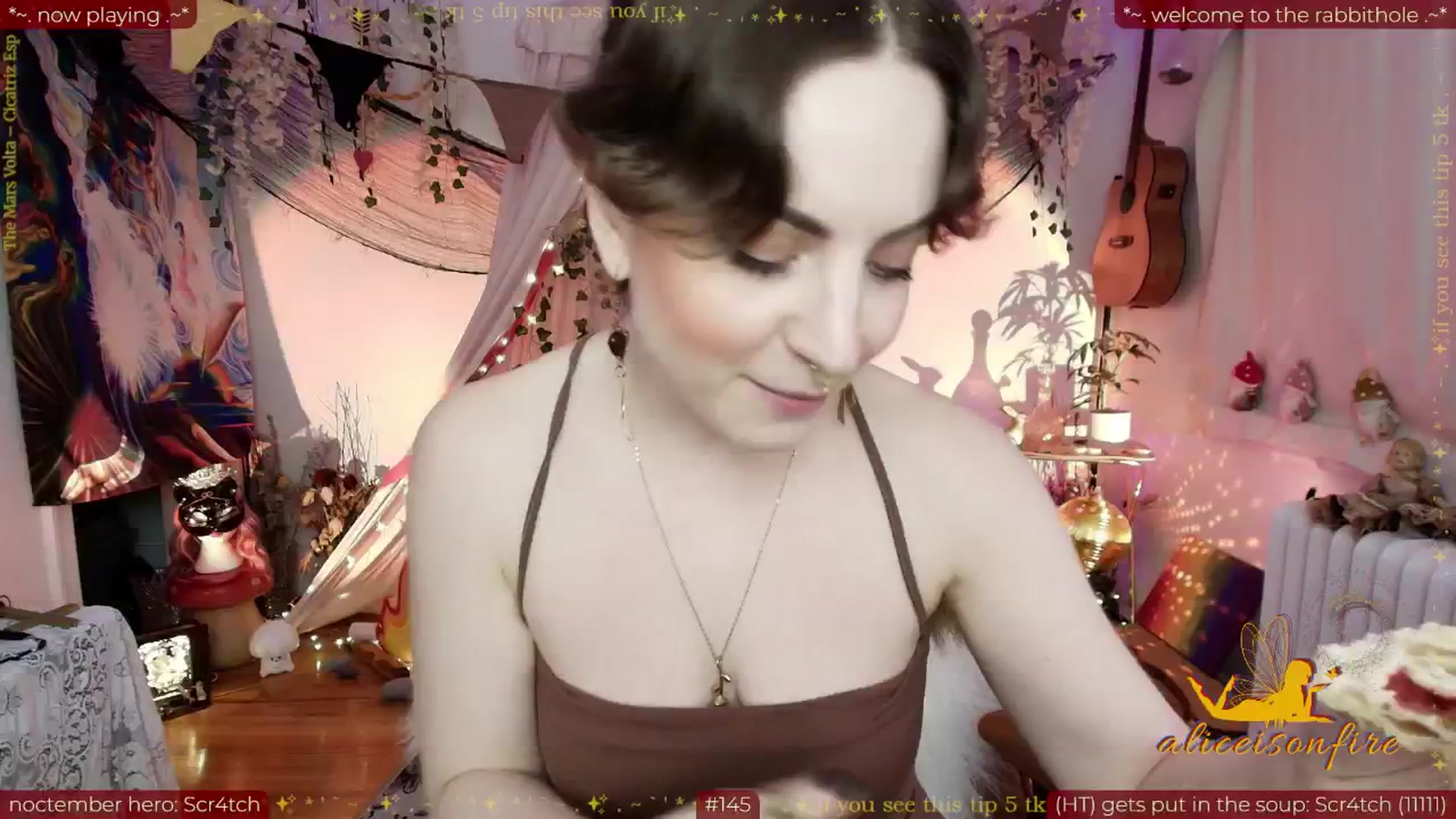Gallery image thumbnail from aliceisonfire's myfreecams stream on, 11/06/2025, 08:42 image 8 of 20