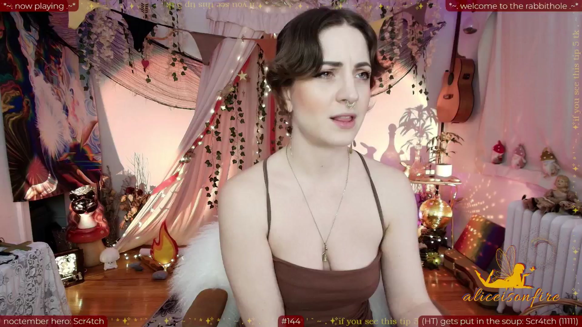 Gallery image thumbnail from aliceisonfire's myfreecams stream on, 11/06/2025, 08:42 image 5 of 20