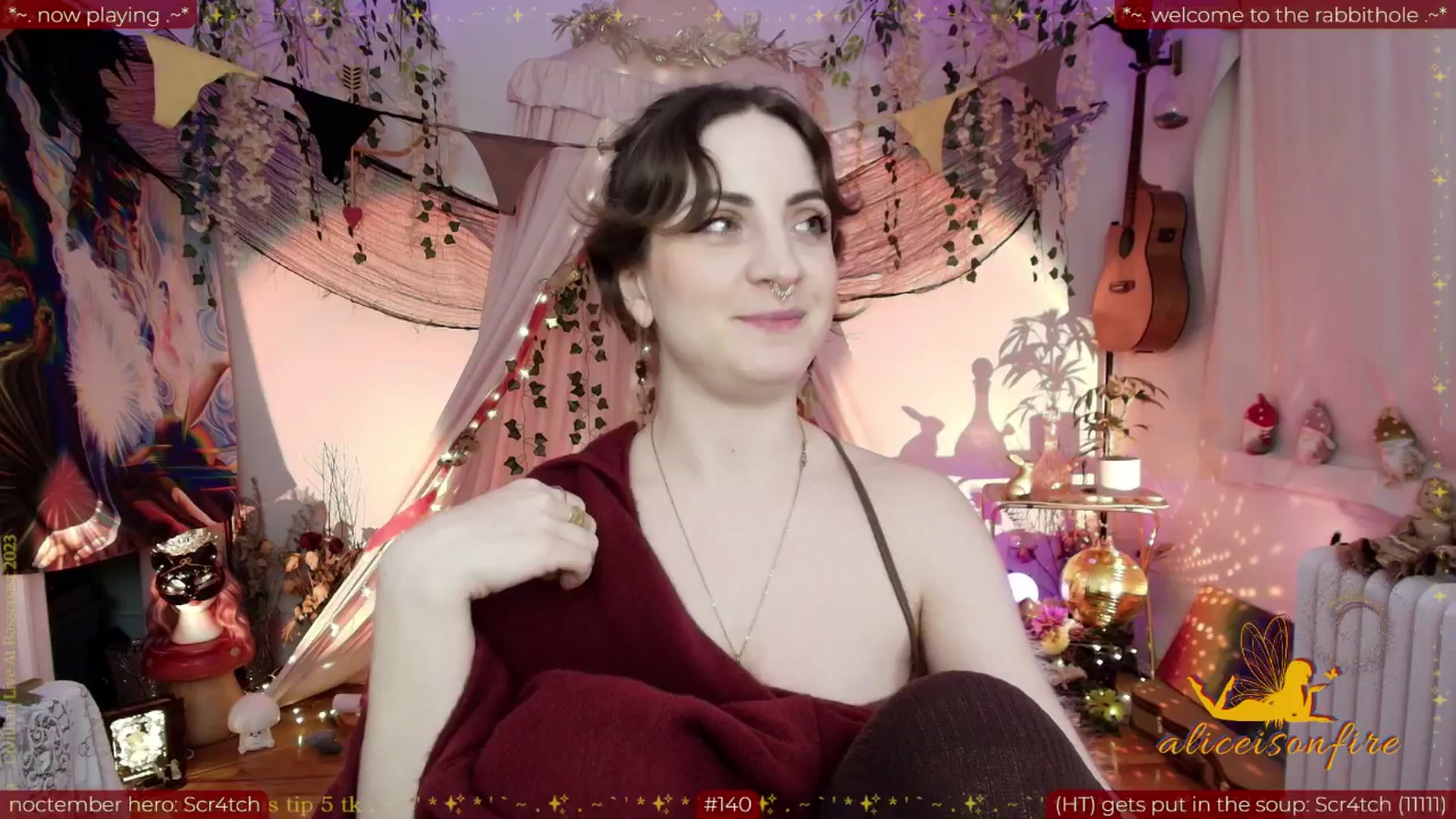 Gallery image thumbnail from aliceisonfire's myfreecams stream on, 11/06/2025, 11:27 image 13 of 20