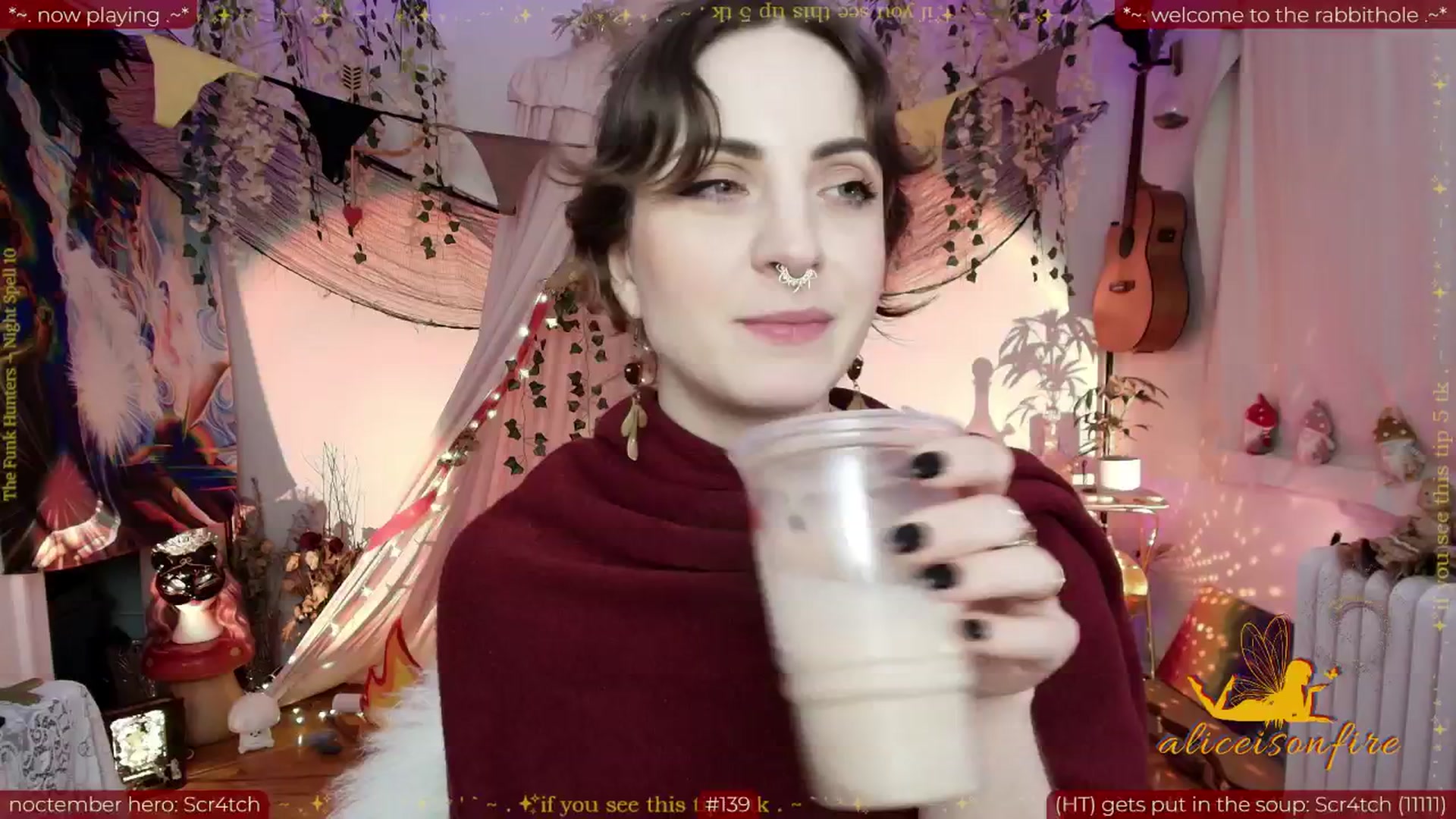 Gallery image thumbnail from aliceisonfire's myfreecams stream on, 11/06/2025, 11:27 image 12 of 20