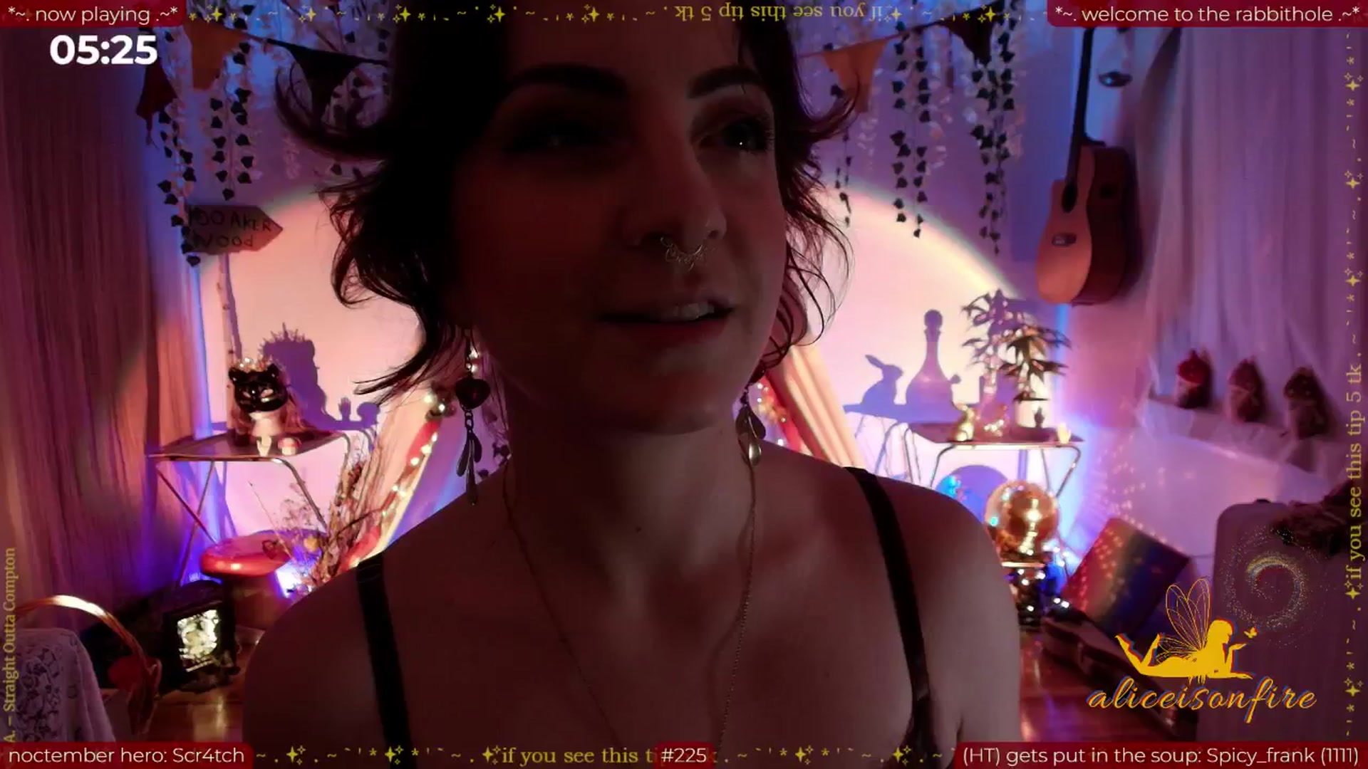 Gallery image thumbnail from aliceisonfire's myfreecams stream on, 11/11/2025, 09:29 image 9 of 20