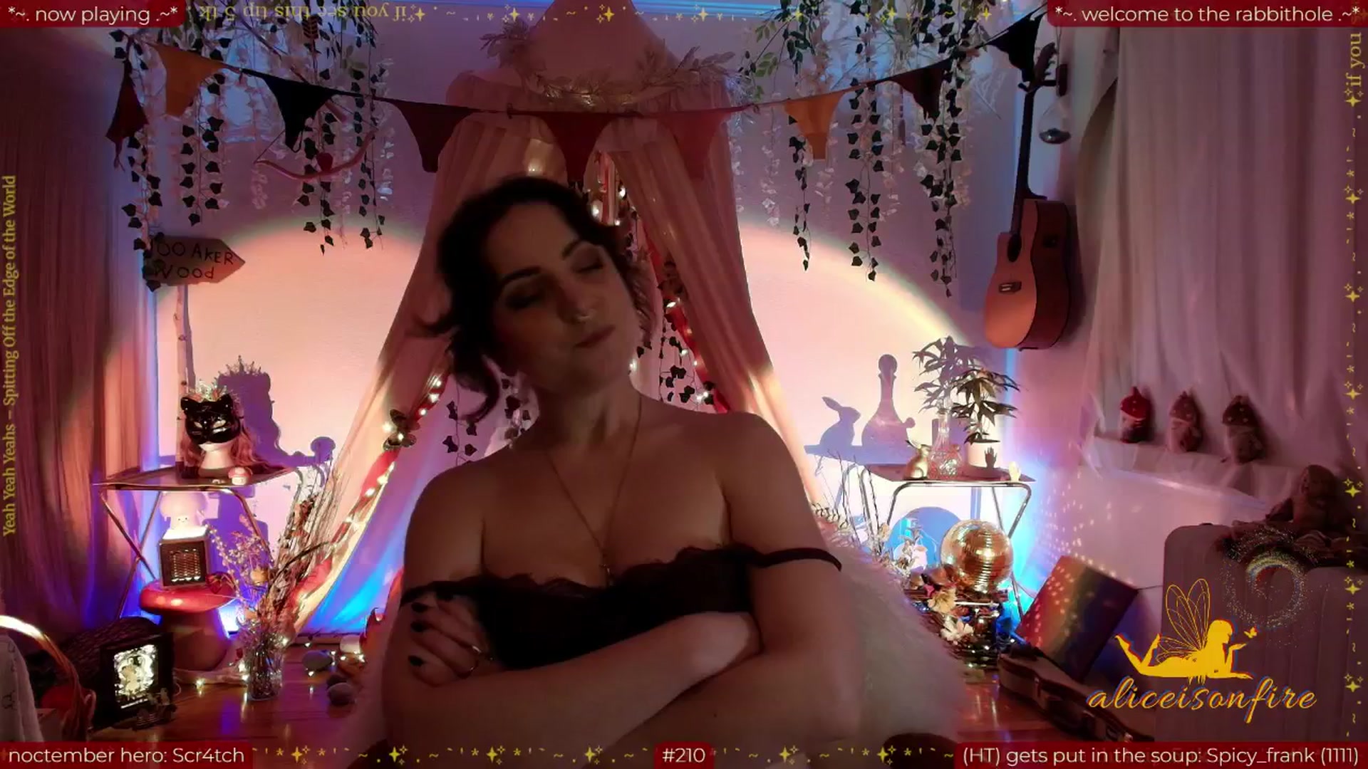 Gallery image thumbnail from aliceisonfire's myfreecams stream on, 11/11/2025, 09:58 image 2 of 20
