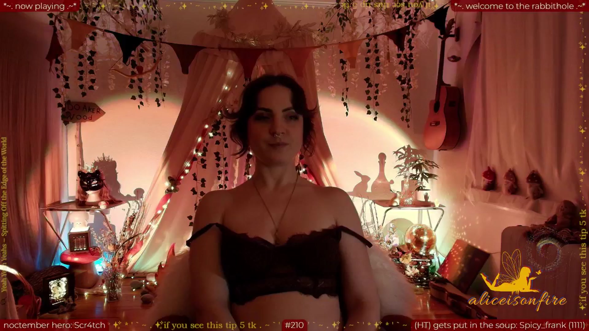 Gallery image thumbnail from aliceisonfire's myfreecams stream on, 11/11/2025, 09:58 image 1 of 20