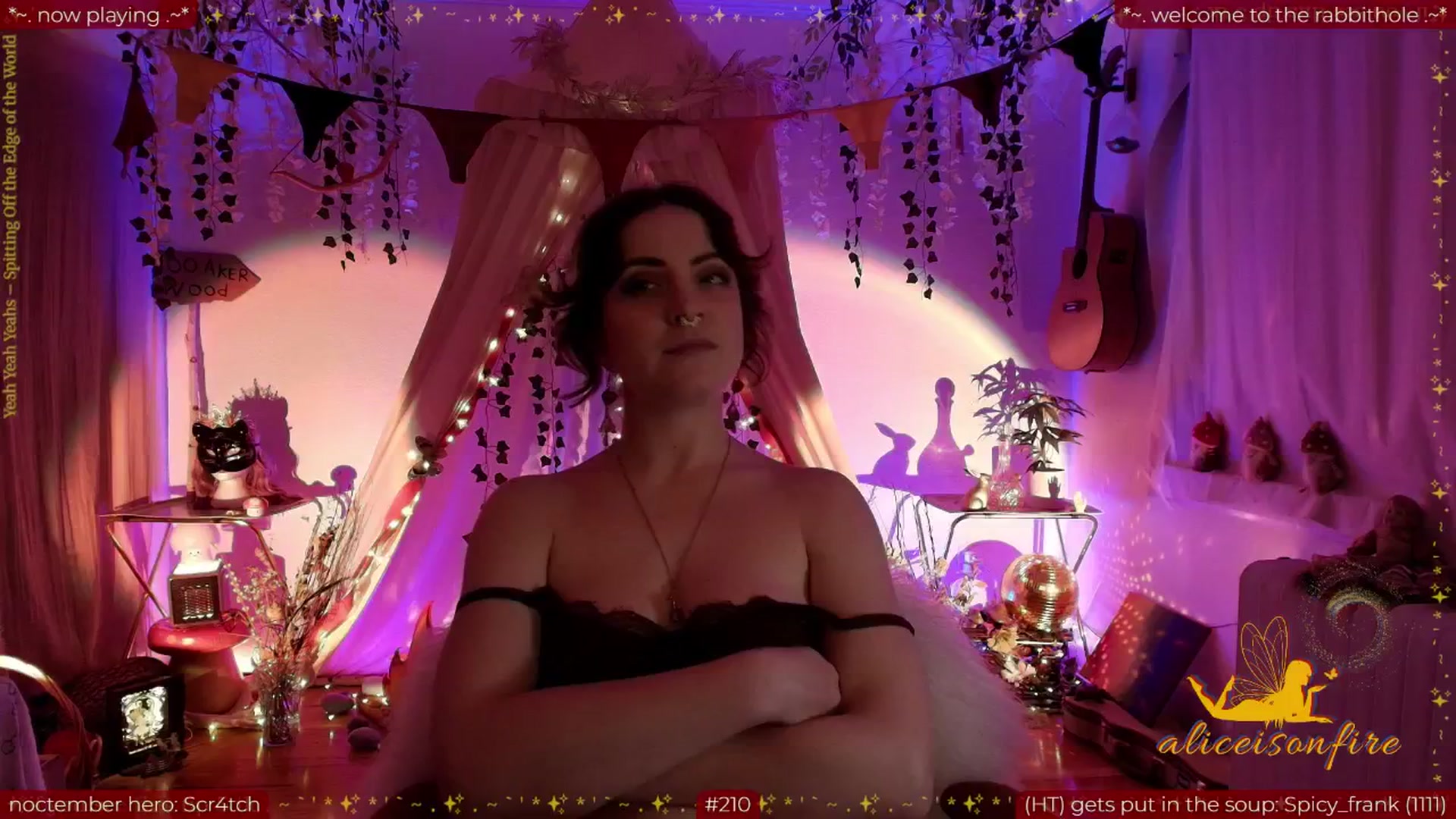 Gallery image thumbnail from aliceisonfire's myfreecams stream on, 11/11/2025, 09:58 image 3 of 20