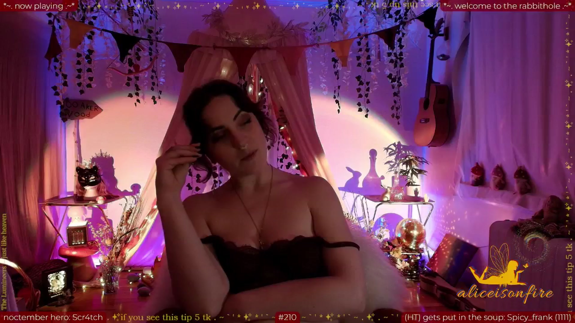 Gallery image thumbnail from aliceisonfire's myfreecams stream on, 11/11/2025, 09:58 image 6 of 20