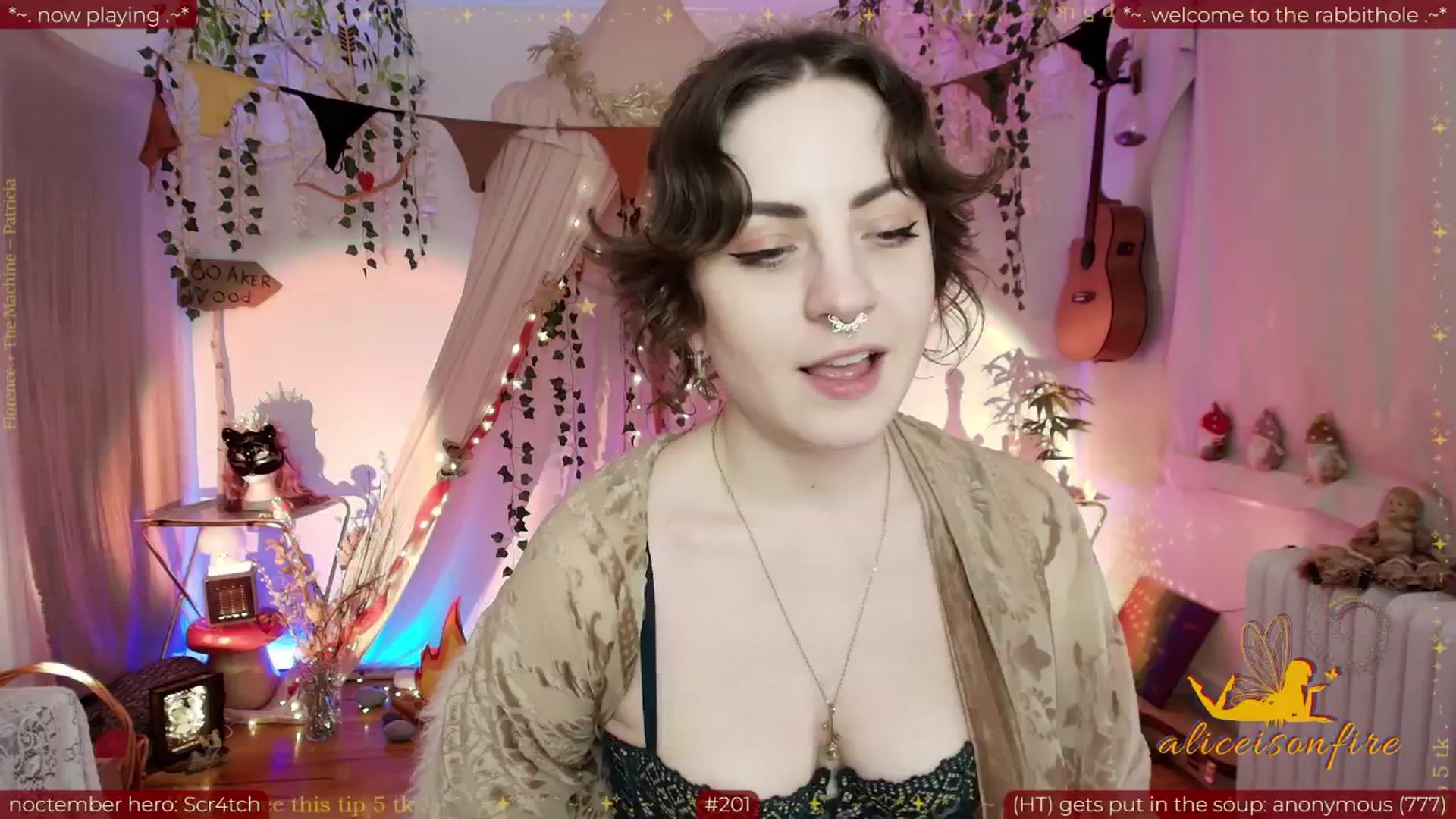 Gallery image thumbnail from aliceisonfire's myfreecams stream on, 11/12/2025, 11:47 image 19 of 20