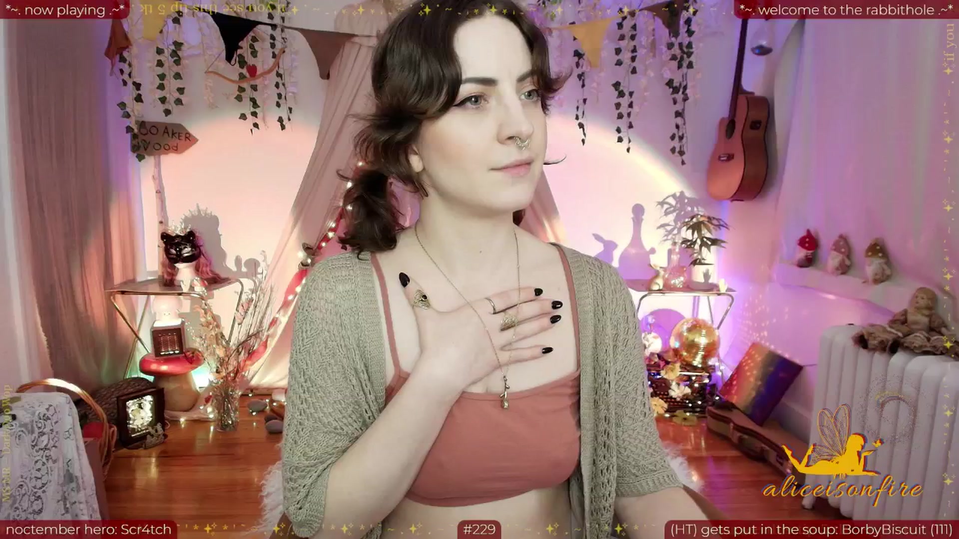 Gallery image thumbnail from aliceisonfire's myfreecams stream on, 11/13/2025, 09:21 image 10 of 20