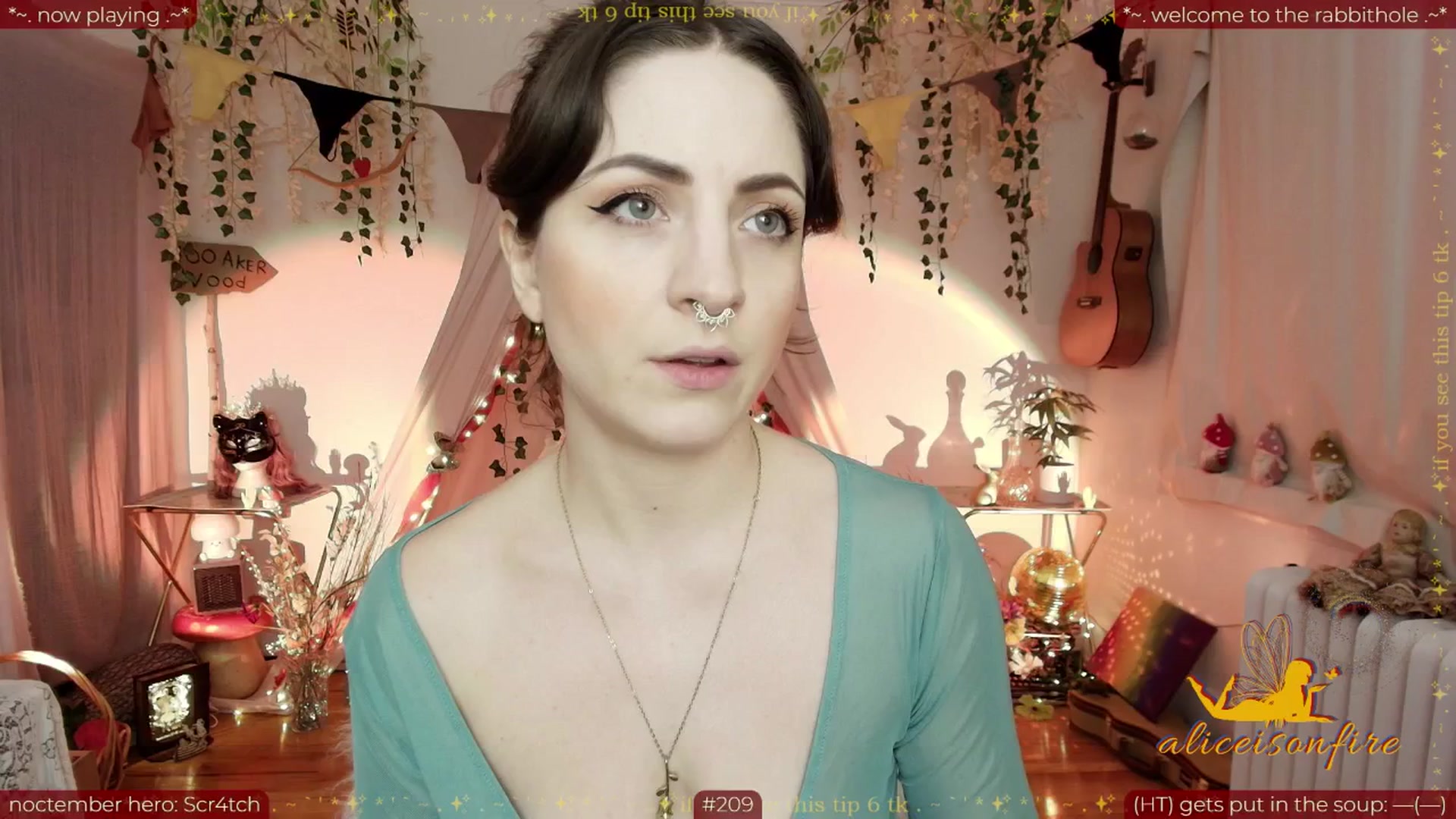 Gallery image thumbnail from aliceisonfire's myfreecams stream on, 11/14/2025, 10:26 image 1 of 20
