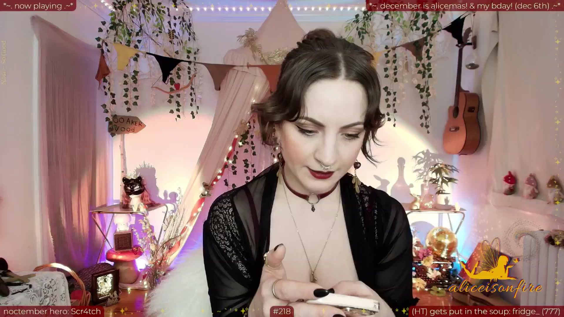 Gallery image thumbnail from aliceisonfire's myfreecams stream on, 11/15/2025, 09:11 image 5 of 20