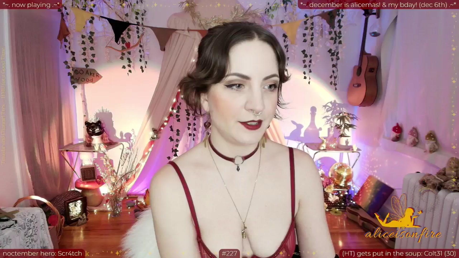 Gallery image thumbnail from aliceisonfire's myfreecams stream on, 11/15/2025, 09:11 image 2 of 20